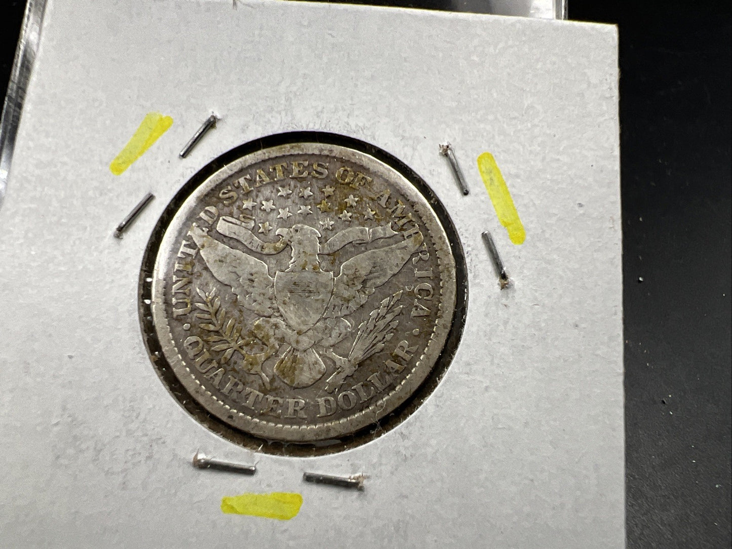 1898 P 25c Barber Silver Quarter Coin CH VG Very Good Circulated SKU#A