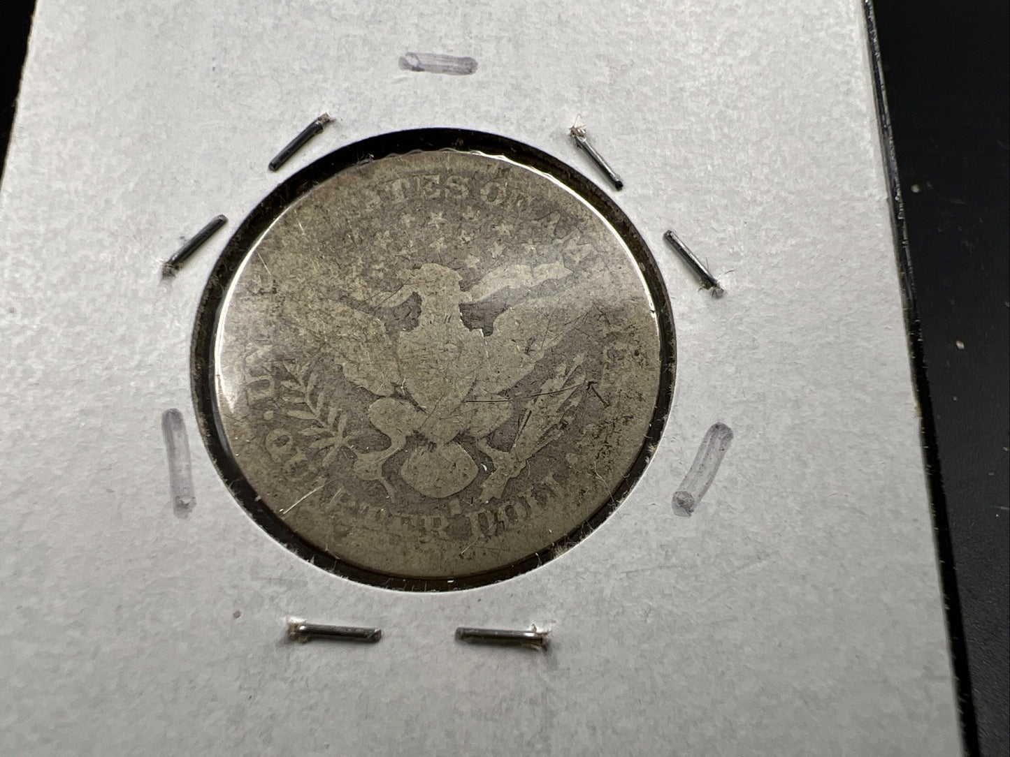 1894 S 25c Barber Silver Quarter Coin AG Very Circulated SKU#A
