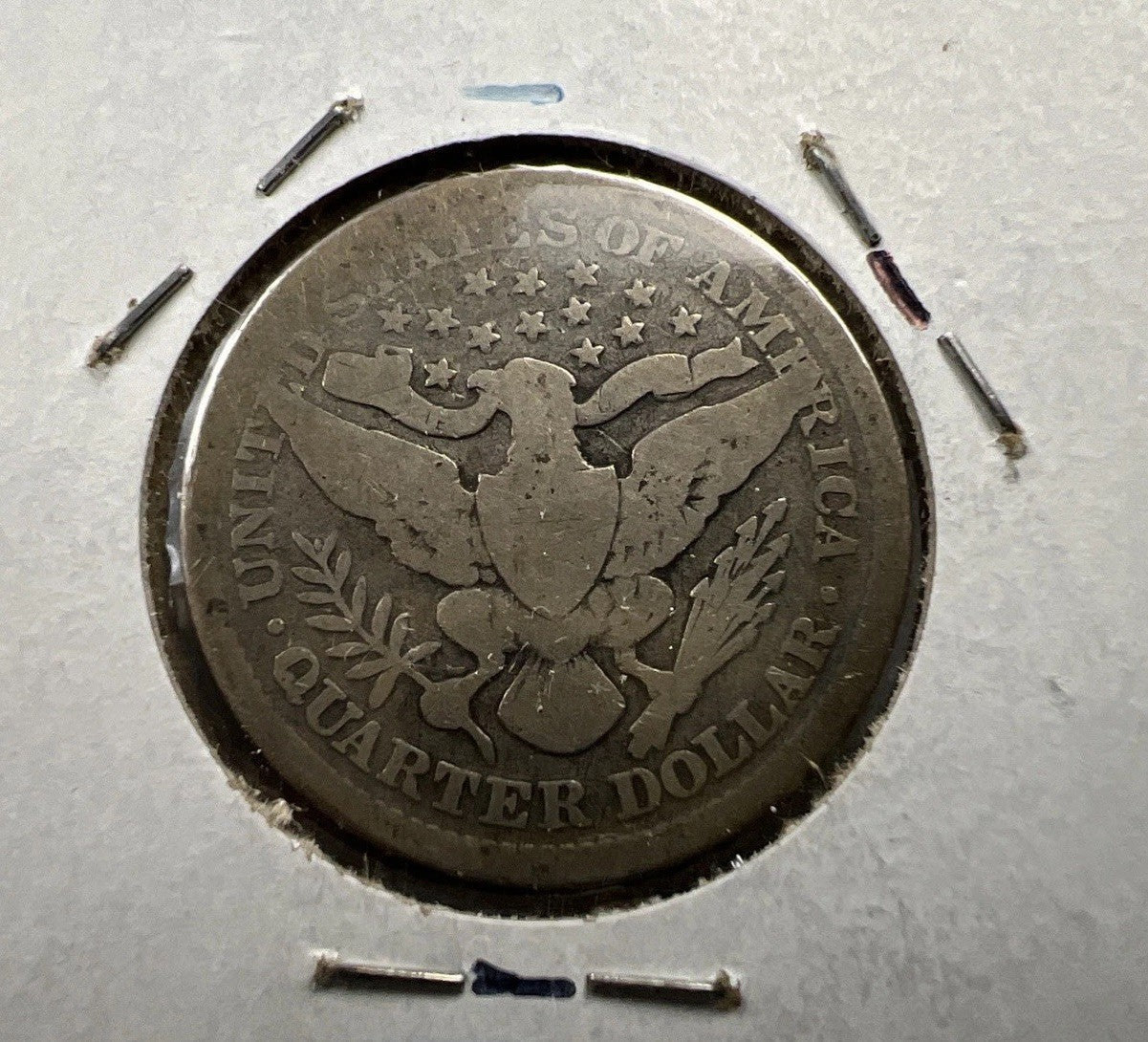 1899 P 25c Barber Silver Quarter Coin CH AG About Good Circulated SKU#A