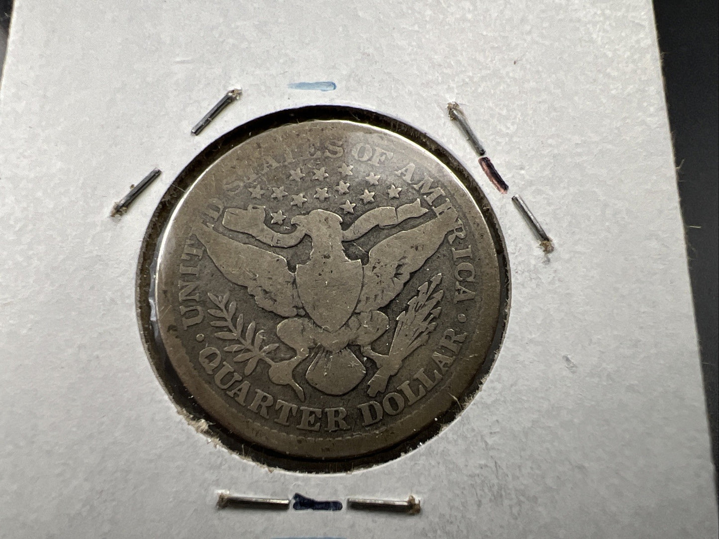 1899 P 25c Barber Silver Quarter Coin CH AG About Good Circulated SKU#A