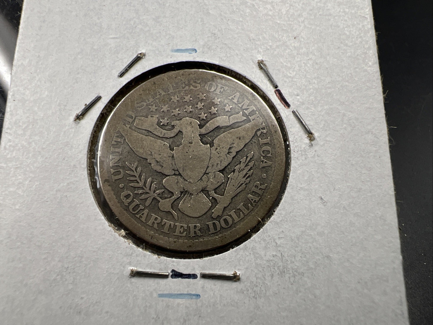 1899 P 25c Barber Silver Quarter Coin CH AG About Good Circulated SKU#A