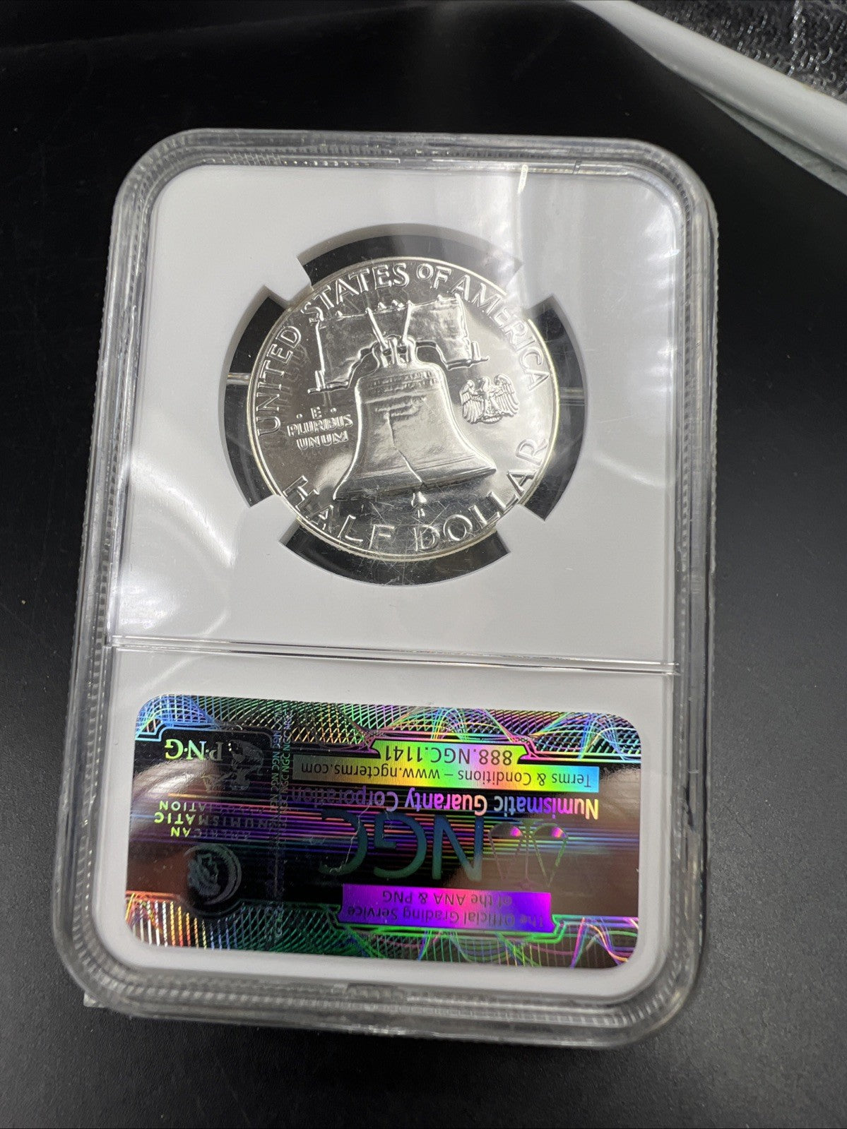1963 50c Franklin Silver Half Dollar Coin PF67 Gem Proof NGC Used Case #054