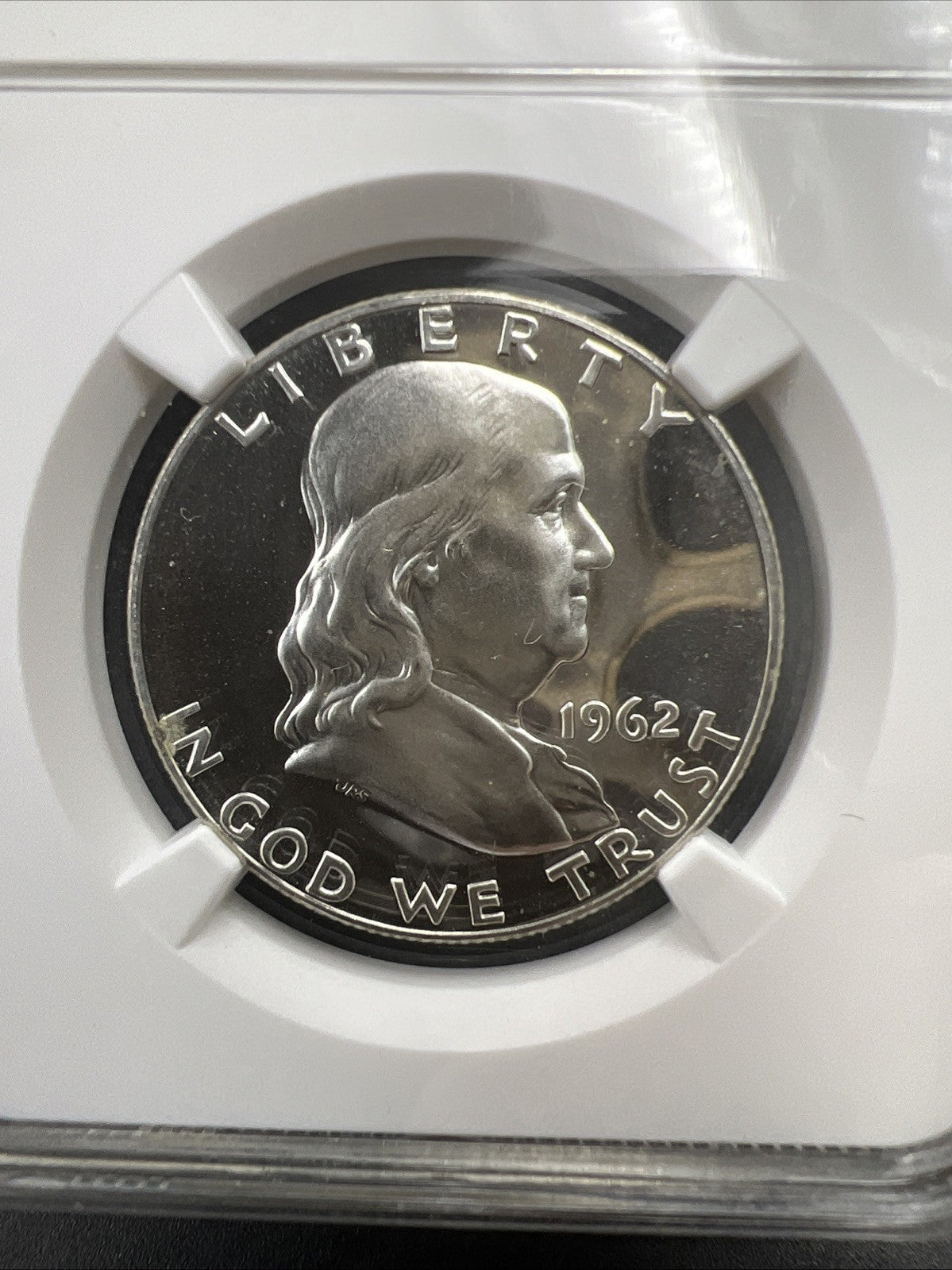 1962 Franklin Silver Half Dollar Coin PF66 Cameo Gem Proof Certified NGC #025