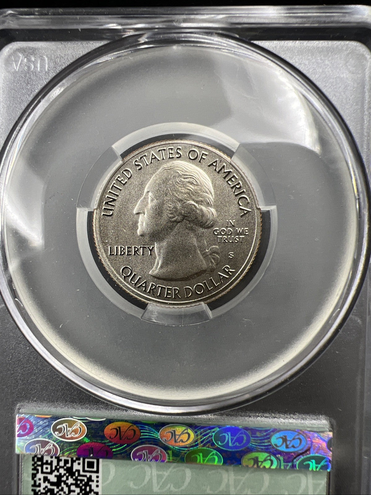 2017 S Enhanced UNC Effigy Mounds ATB America The Beautiful Quarter CAC MS69 #A
