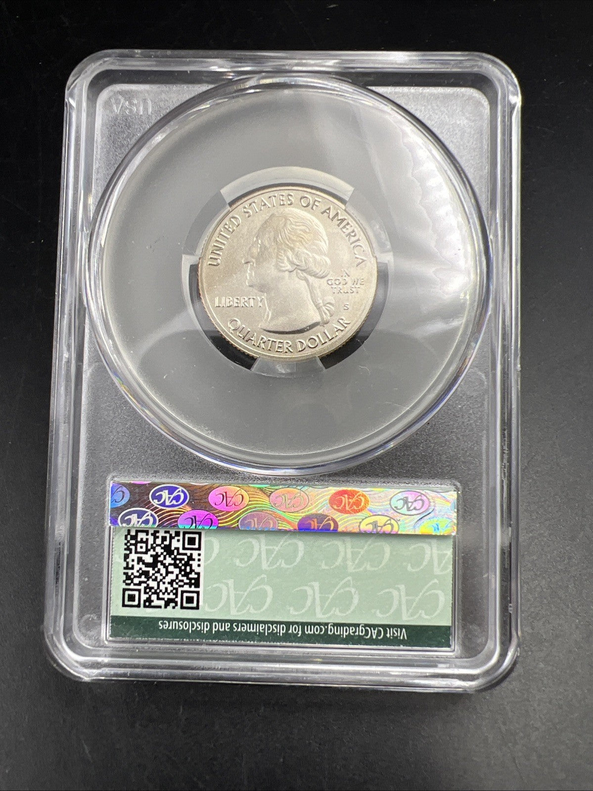 2017 S Enhanced UNC Effigy Mounds ATB America The Beautiful Quarter CAC MS69 #A