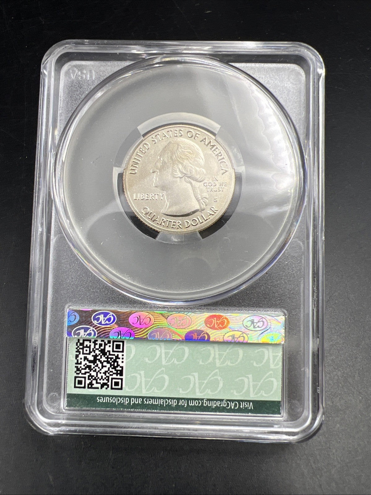 2017 S Enhanced UNC Effigy Mounds ATB America The Beautiful Quarter CAC MS69 #A