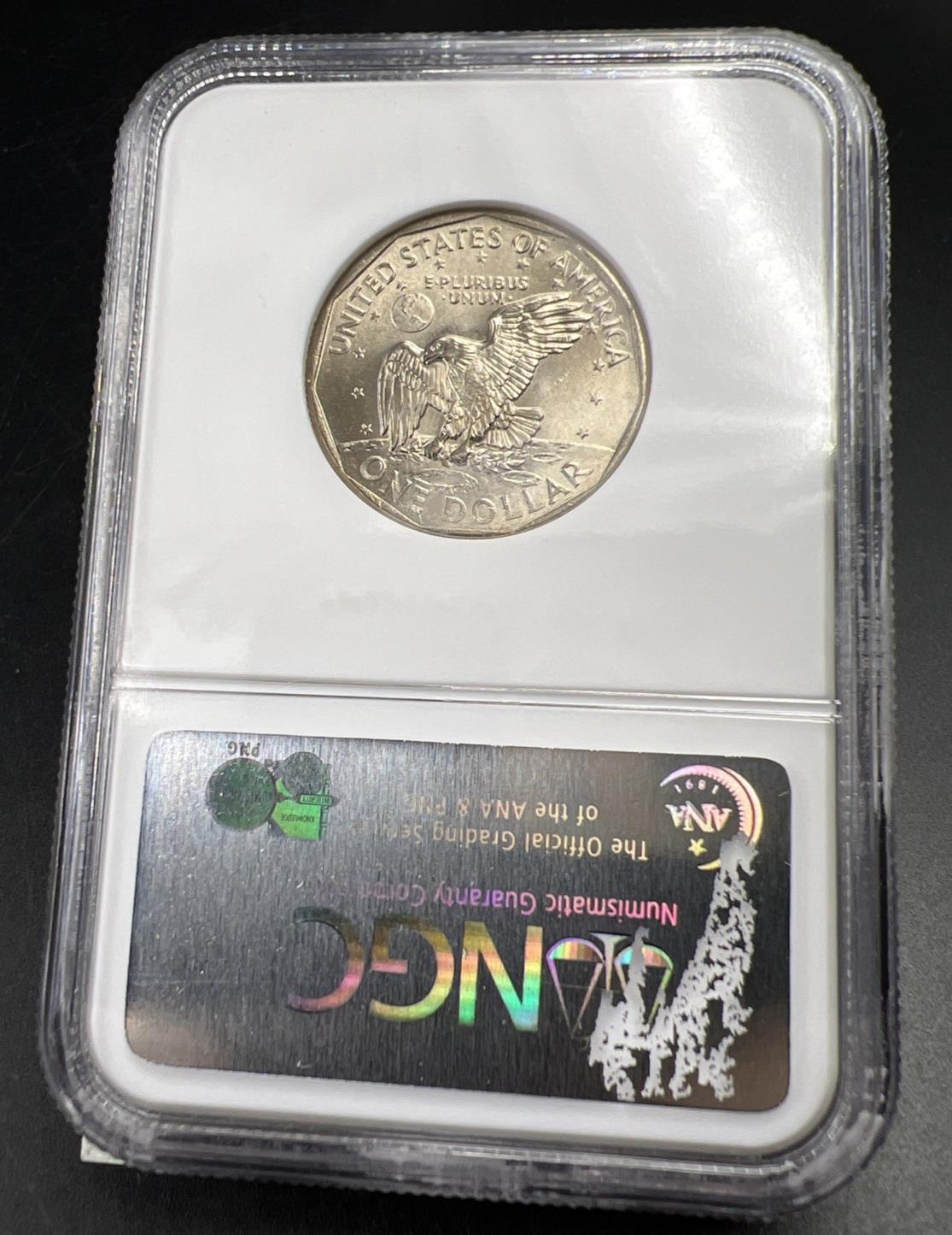 1999 D SBA $1 Susan B Anthony Small Size Dollar Coin NGC MS67 GEM BU #023