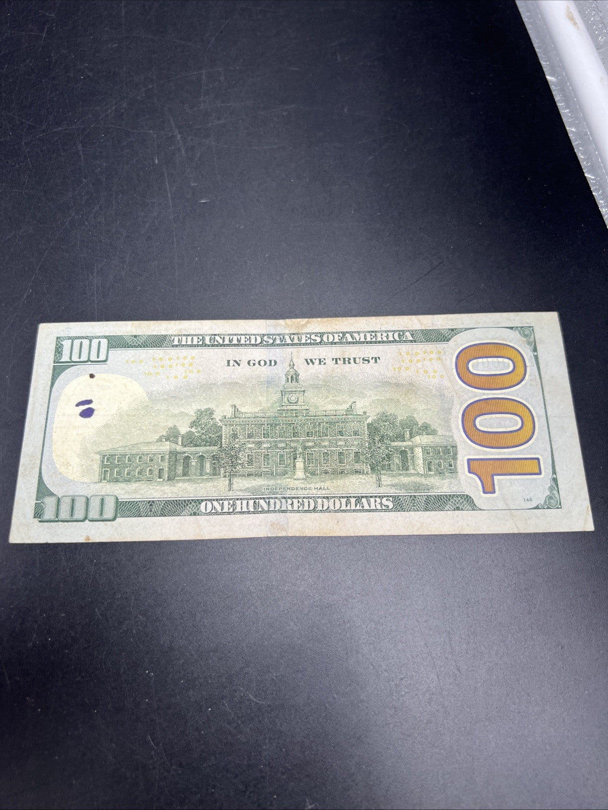 2009 A $100 One Hundred Dollar FRN Federal Reserve Note Repeat Serial # 00066777