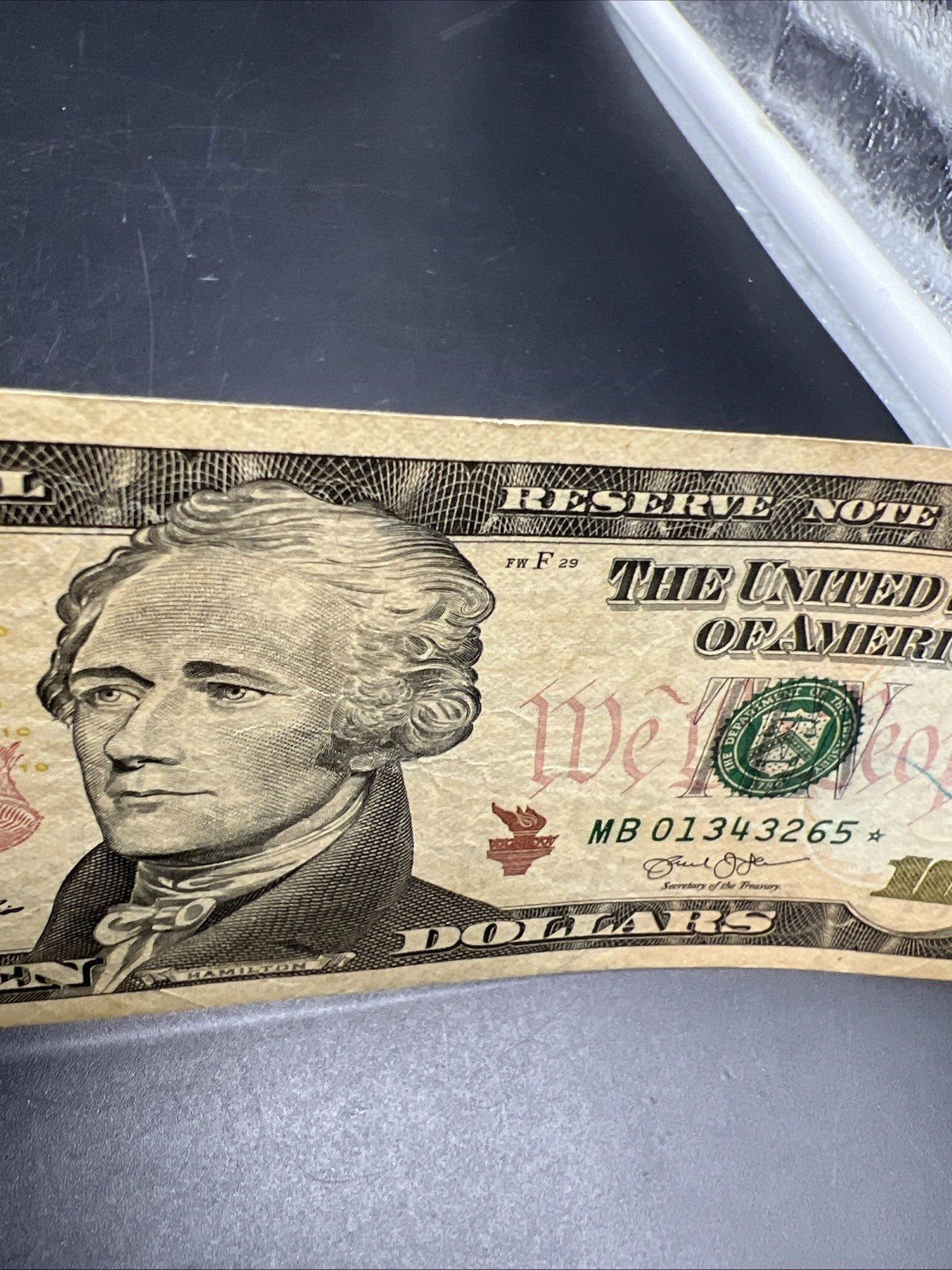 2013 * Star $10 FRN Federal Reserve Note Choice VF Very Fine #265