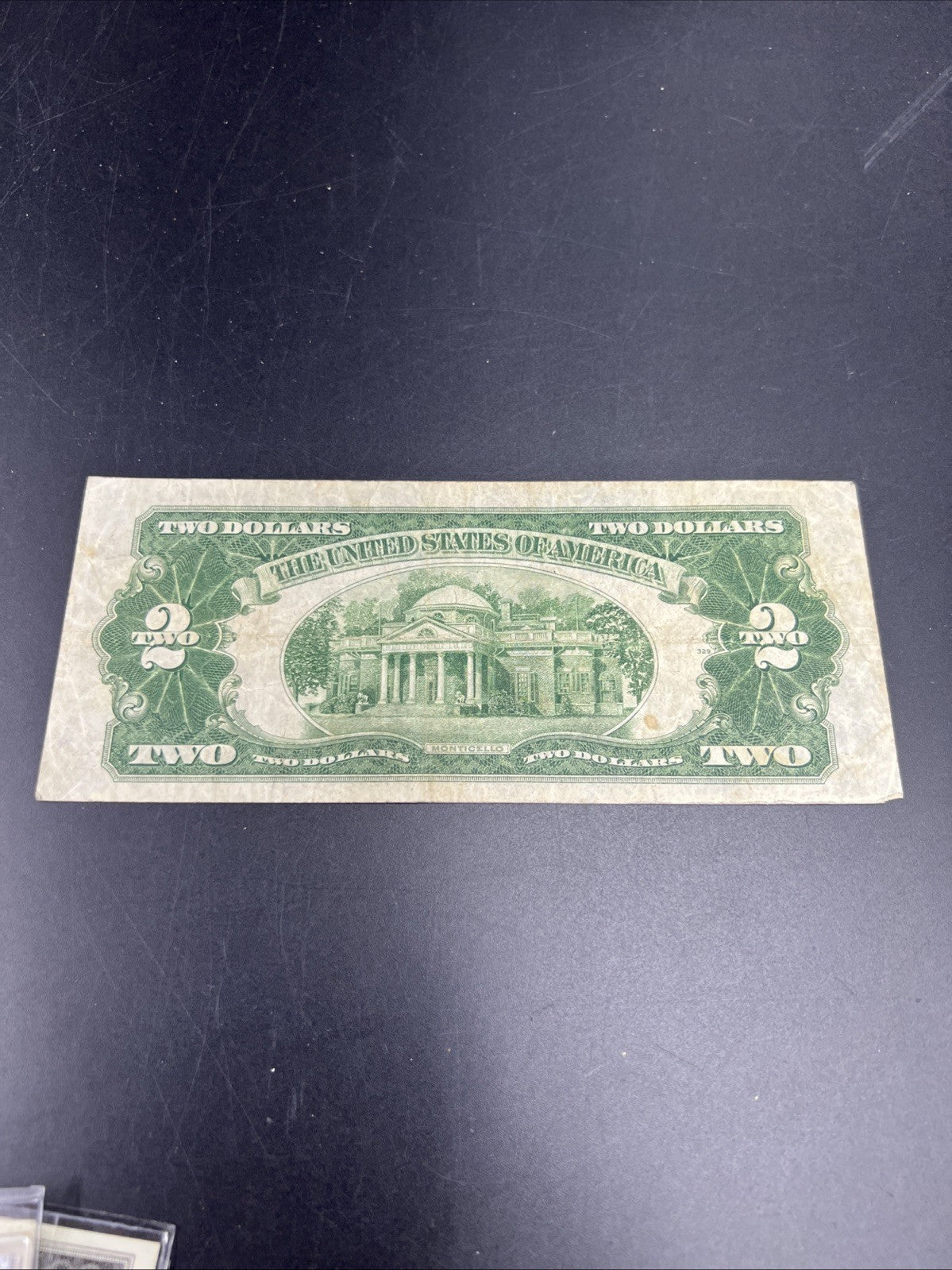 1928 D $2 USN United States Note Red Seal Legal Tender CH VG / Fine #931