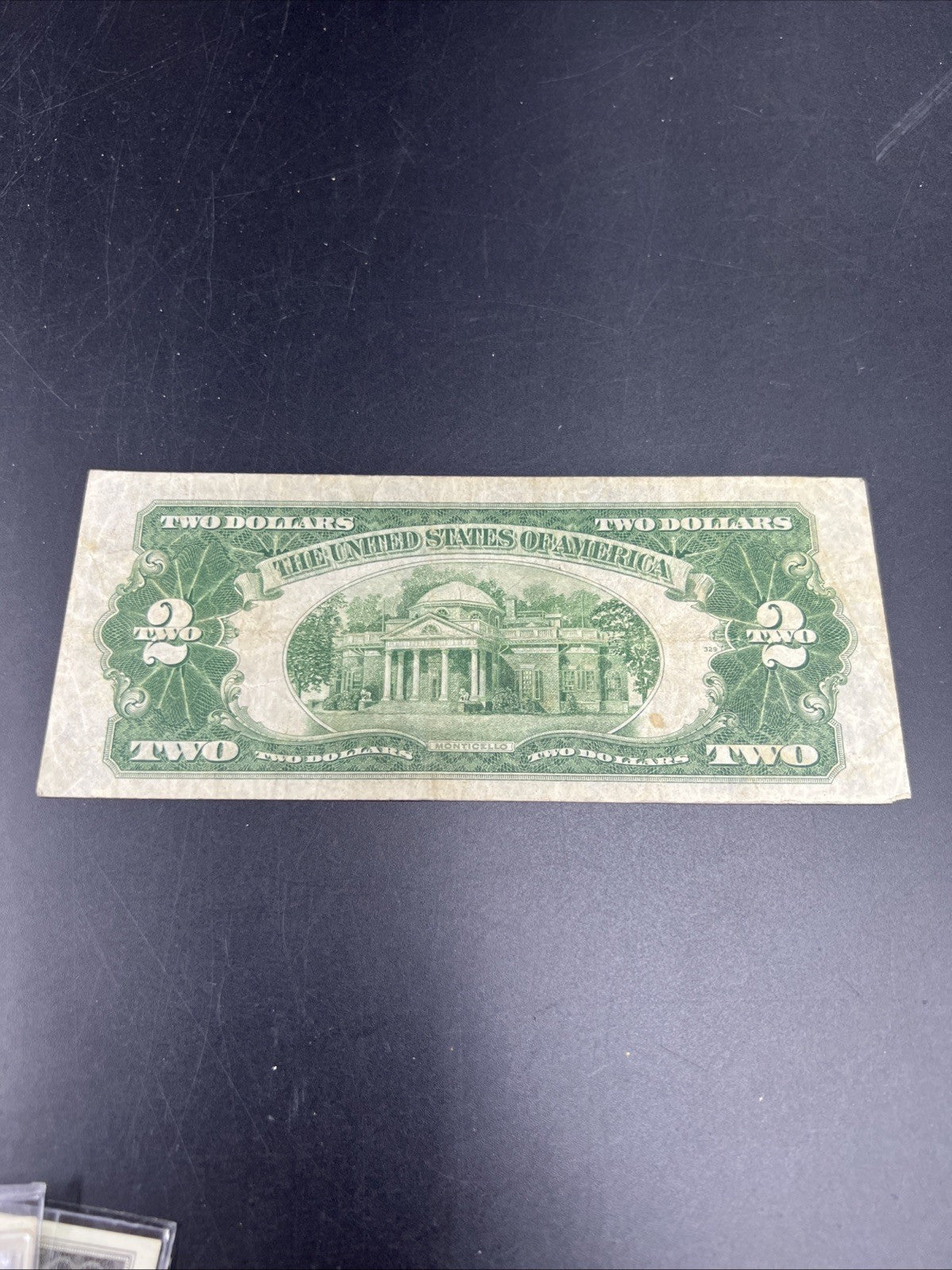 1928 D $2 USN United States Note Red Seal Legal Tender CH VG / Fine #931