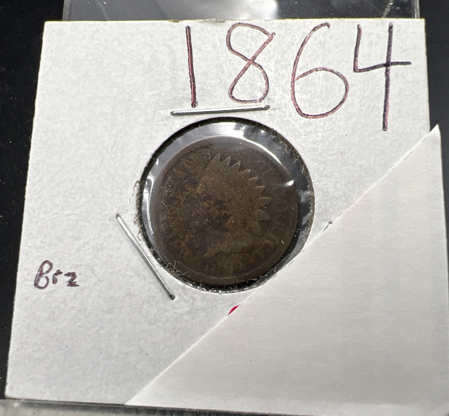 1864 1c Indian One Cent Coin Very Circulated SKU#B Bronze Variety