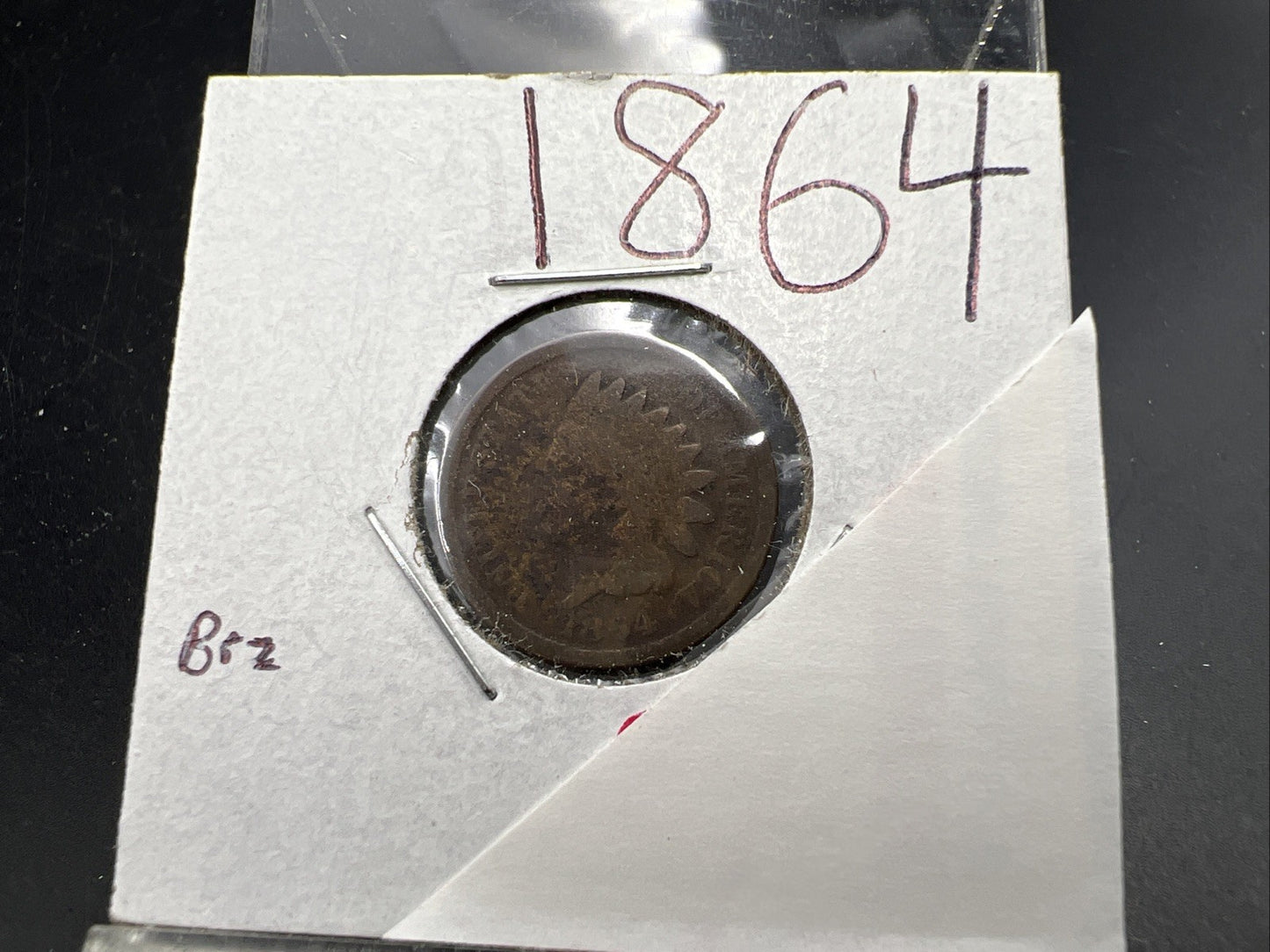 1864 1c Indian One Cent Coin Very Circulated SKU#B Bronze Variety
