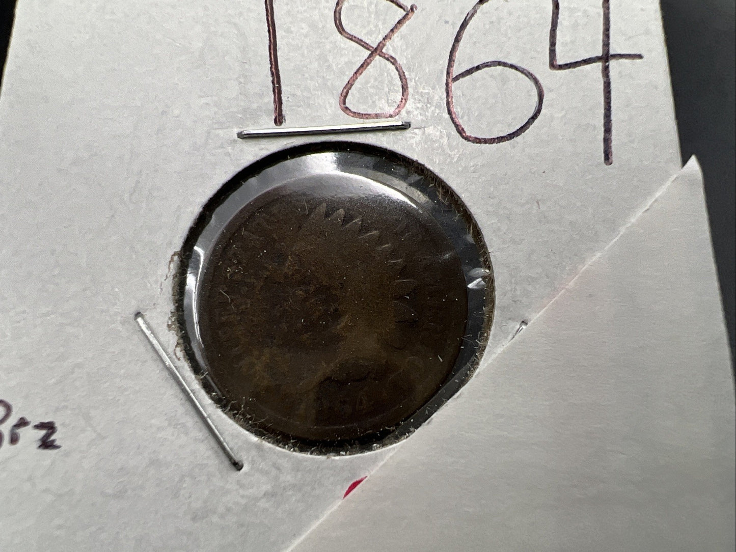 1864 1c Indian One Cent Coin Very Circulated SKU#B Bronze Variety