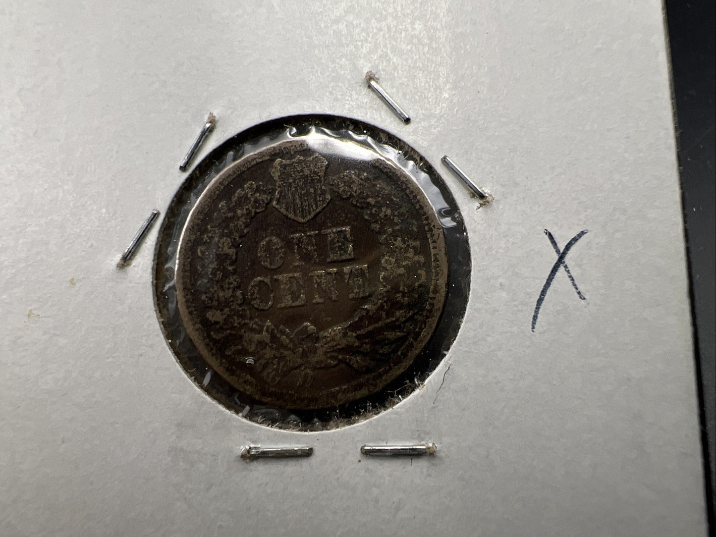 1864 1c Indian One Cent Coin Very Circulated SKU#C Copper Nickel Variety