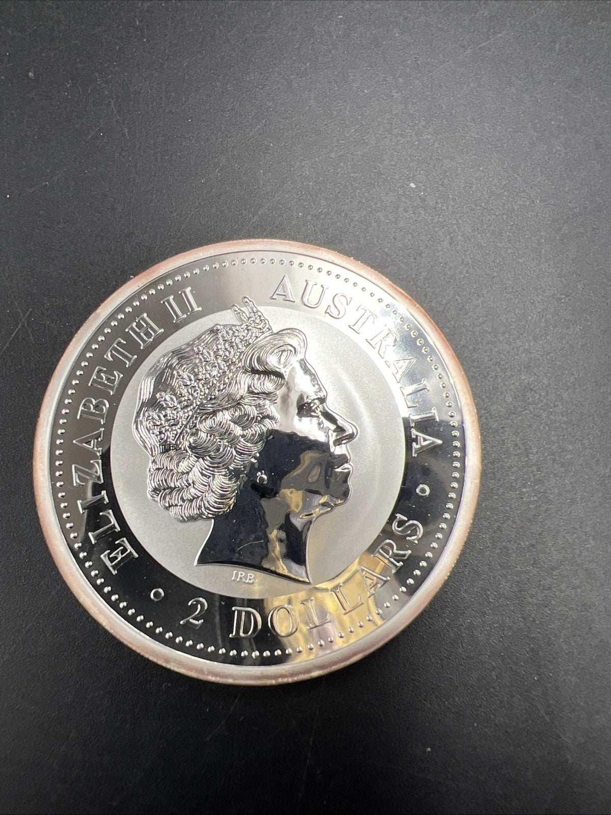 2000 2 Oz Silver Australian Lunar Dragon Coin Gem UNC SKU#A