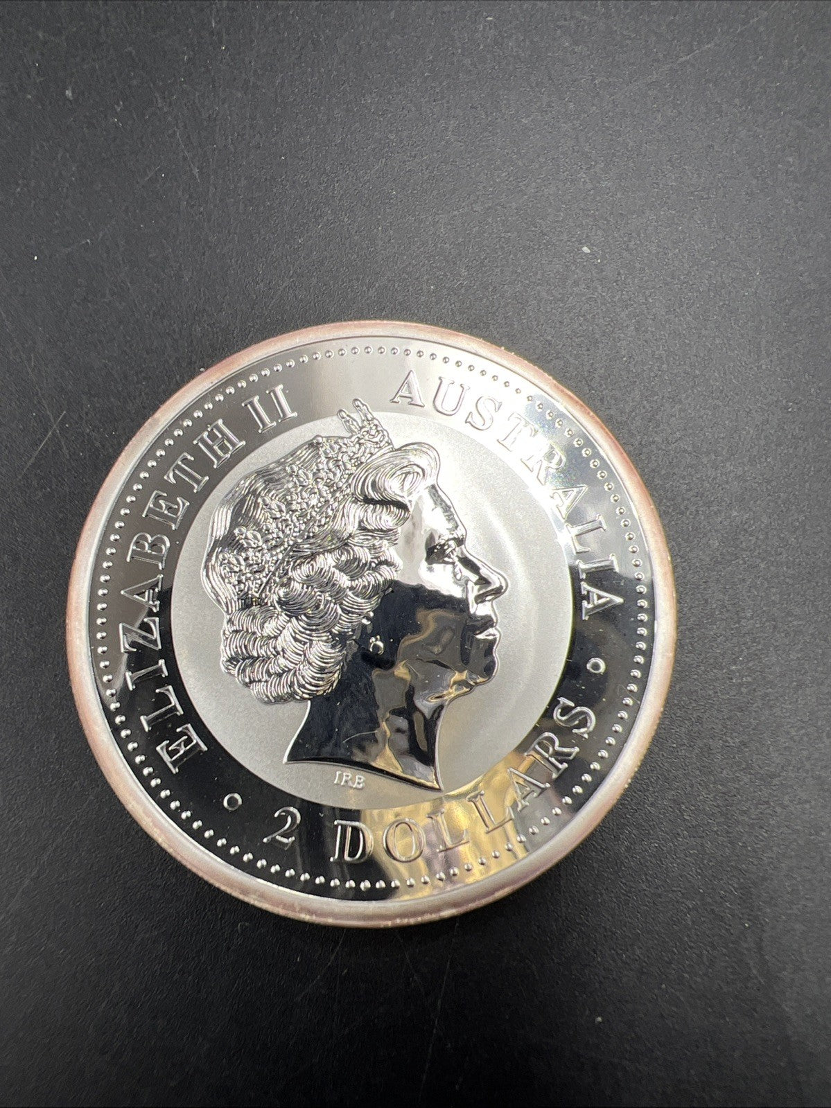 2000 2 Oz Silver Australian Lunar Dragon Coin Gem UNC SKU#A
