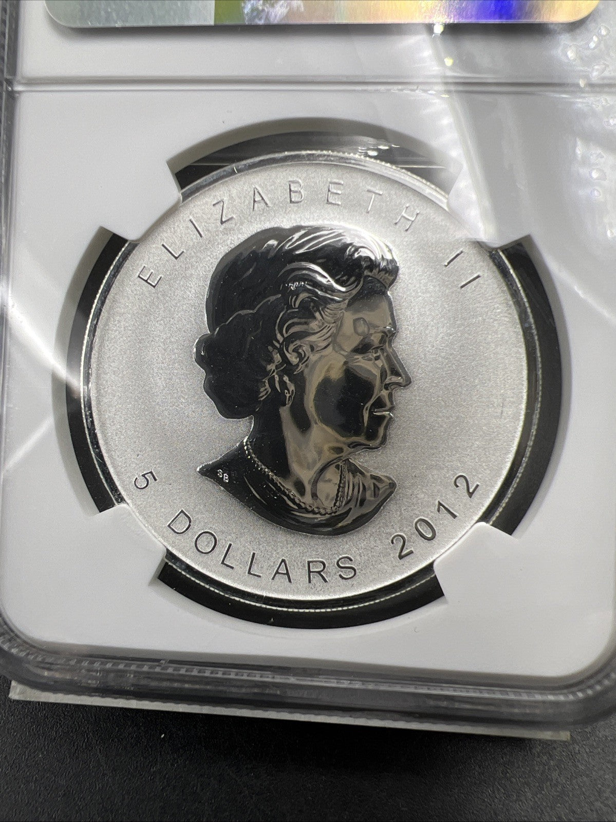 2012 Canada 1 Oz Silver Maple Leaf Titanic Privy NGC Gem UNC Certified SP66