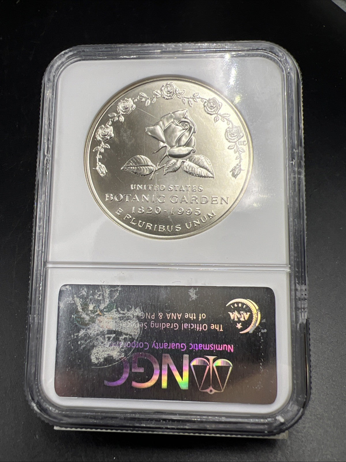 1997 P Botanical Commemorative Silver Dollar Coin NGC MS69 Gem BU UNC #018