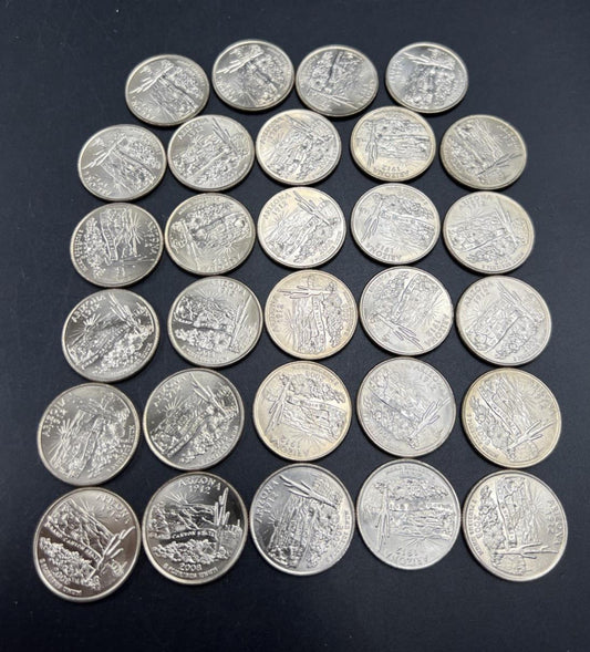 29 Coin Partial Roll 2008 D Arizona State Quarter Coins CH / Gem BU UNC
