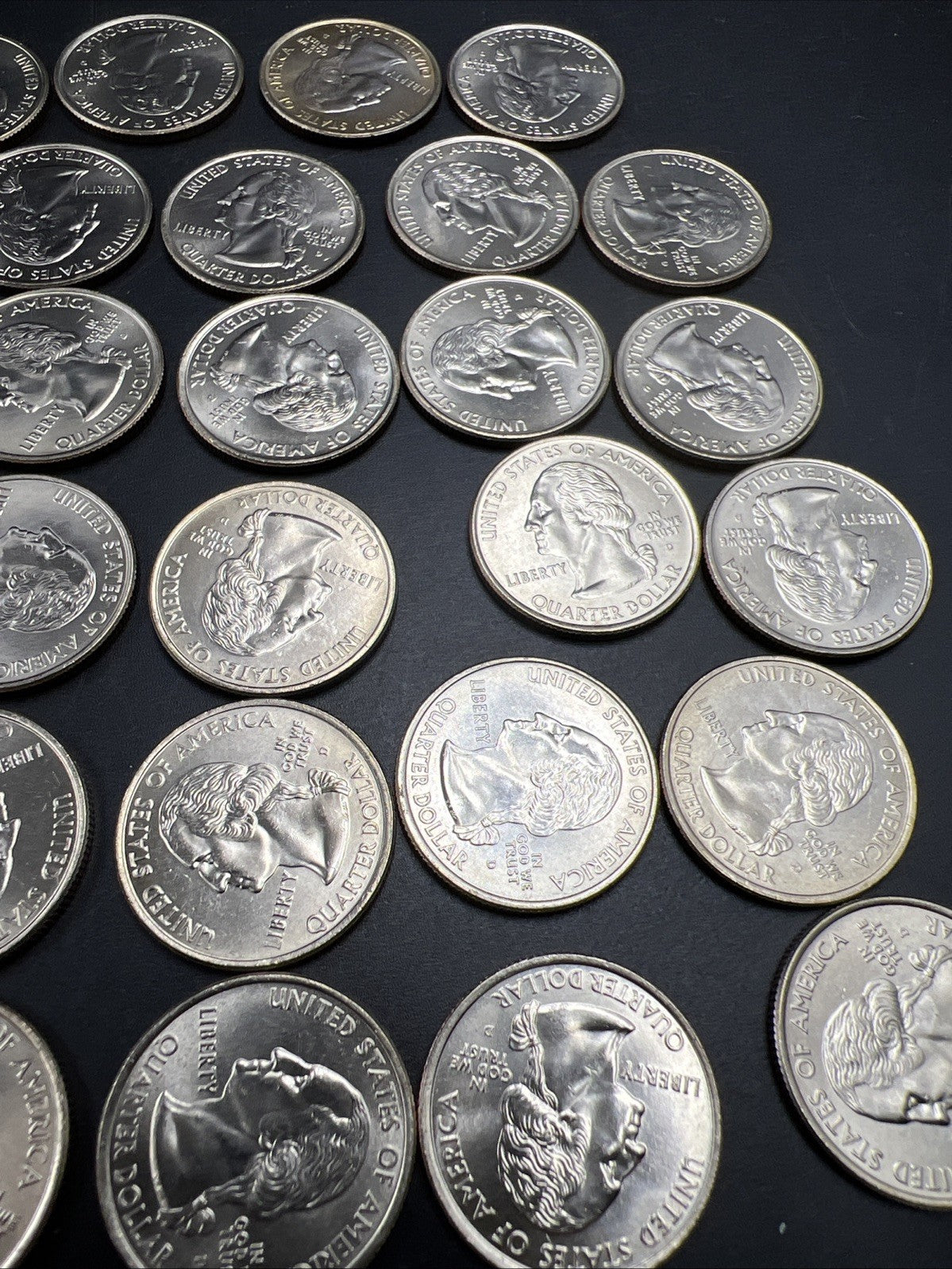 29 Coin Partial Roll 2008 D Arizona State Quarter Coins CH / Gem BU UNC