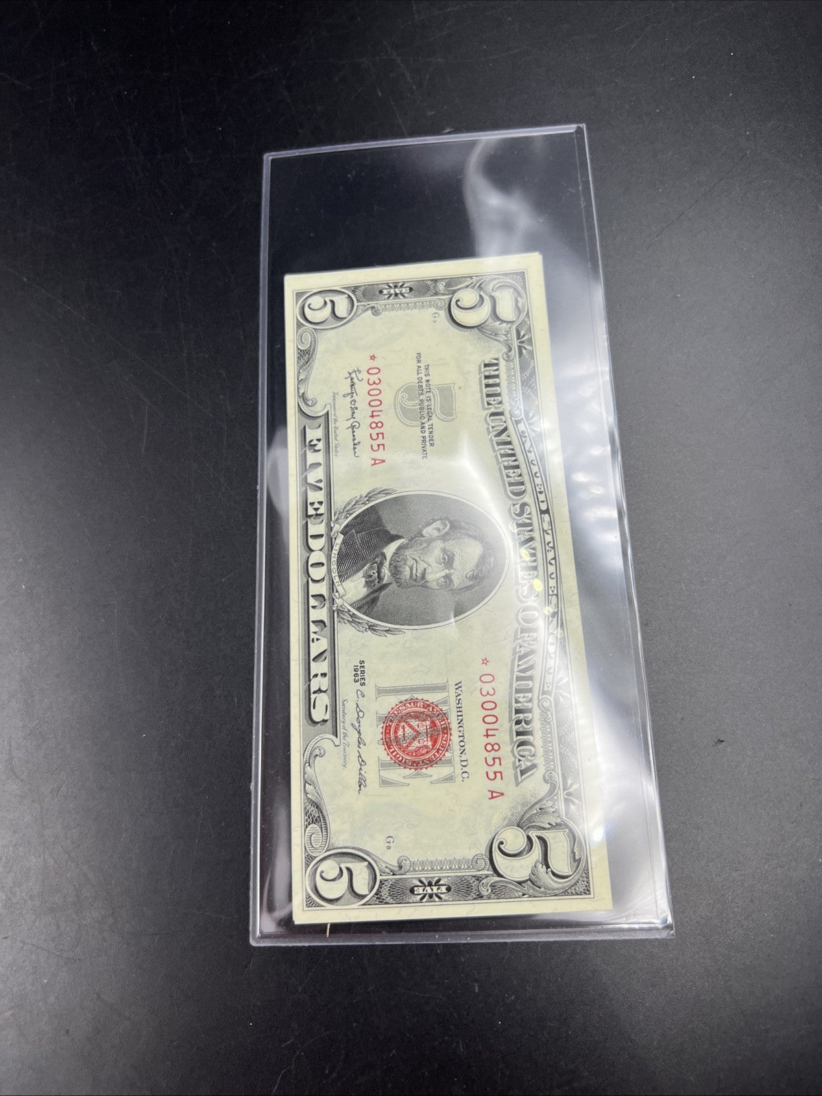 15 Consecutive * Star Note 1963 Five Dollar United States Legal Tender Bills UNC