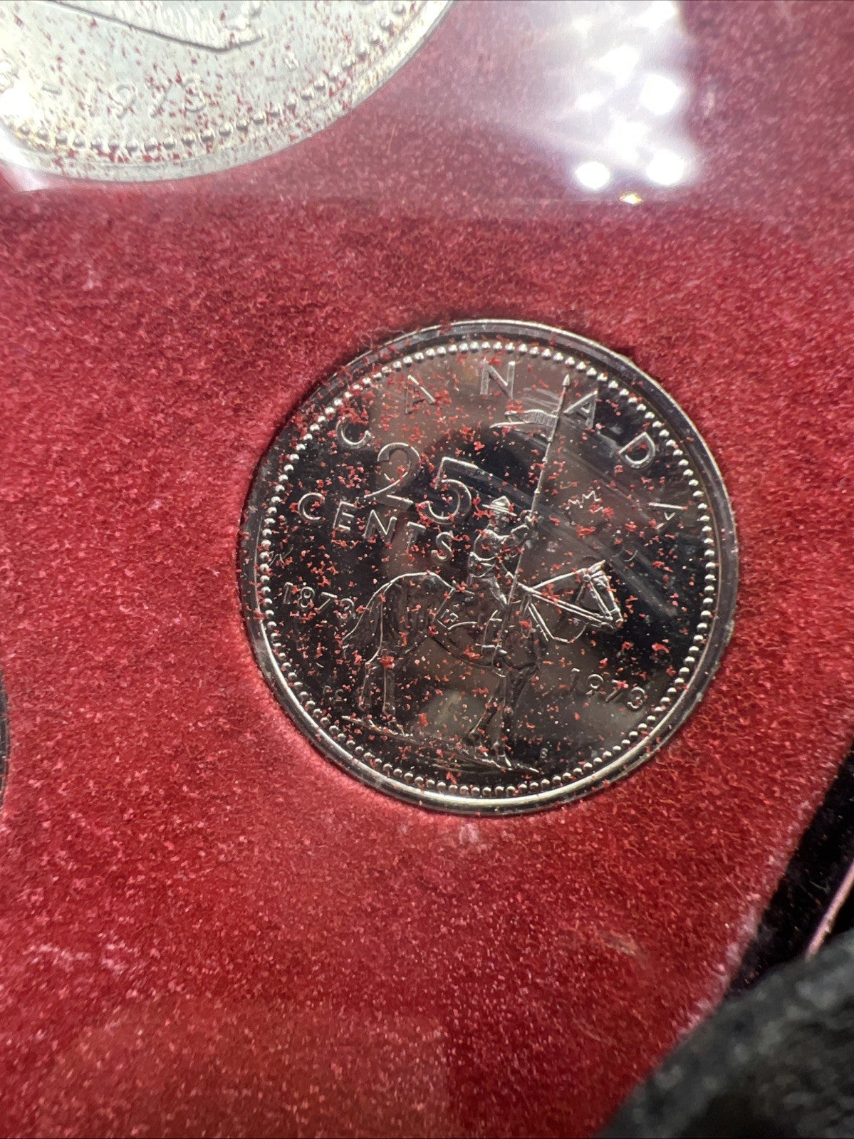 1973 Canada Double Dollar Proof Set Used Box COA