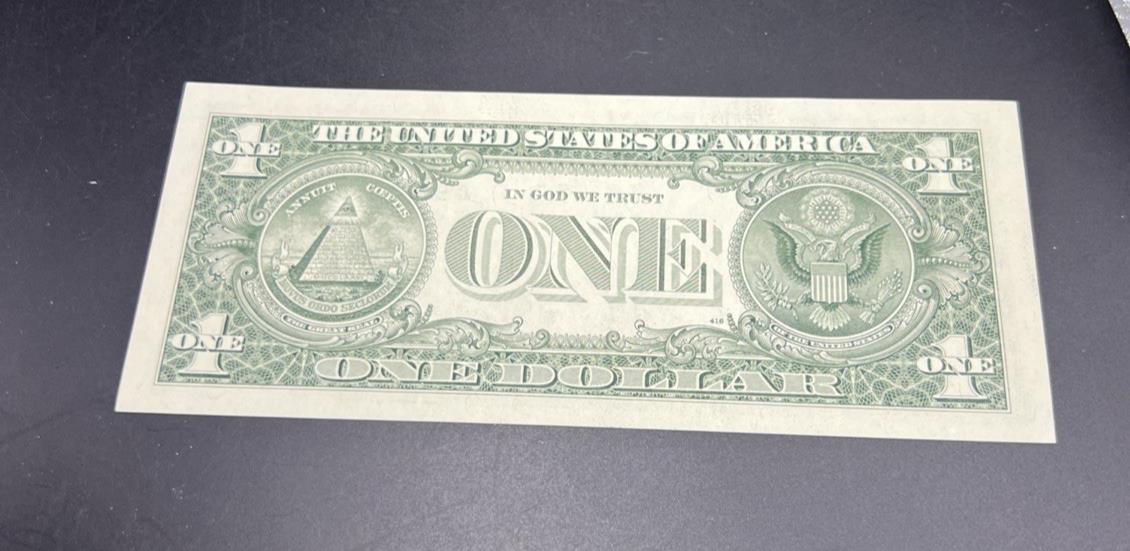1988 A $1 FRN Federal Reserve Note One Dollar Bill CH UNC #699