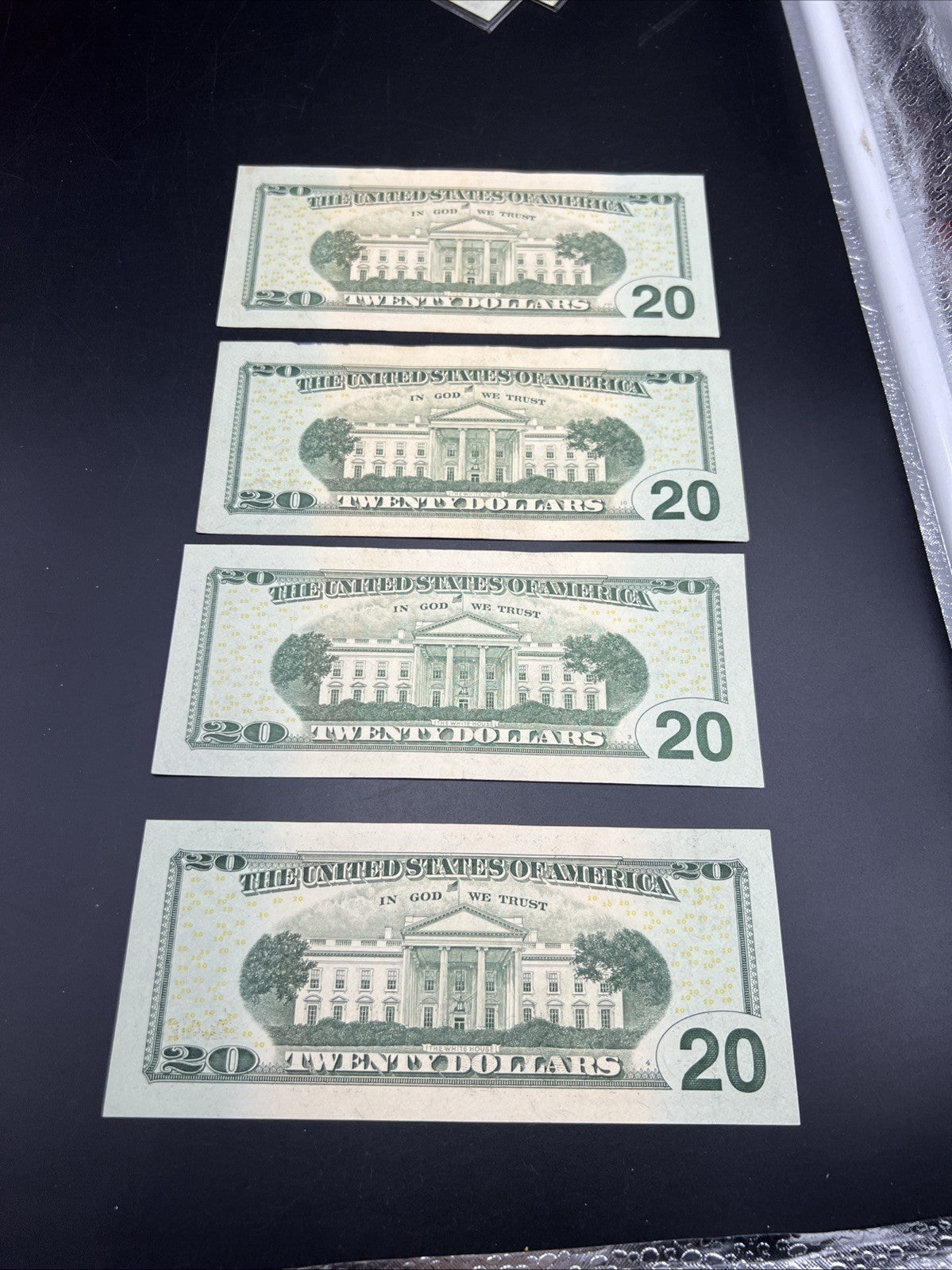 4 Different * Star $20 FRN Federal Reserve Notes VF + 2017 2017 A 2013 & 2009