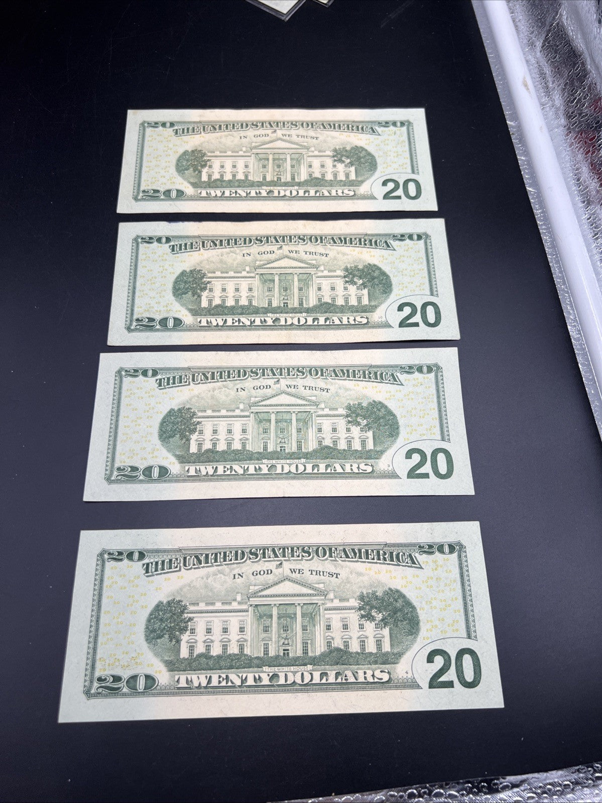 4 Different * Star $20 FRN Federal Reserve Notes VF + 2017 2017 A 2013 & 2009