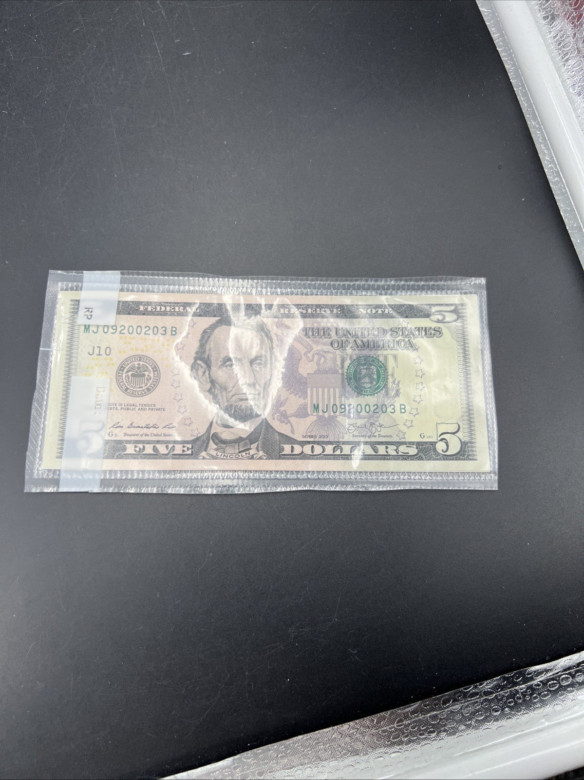 3 Consecutive 2013 $5 FRN Federal Reserve Notes Choice UNC #203