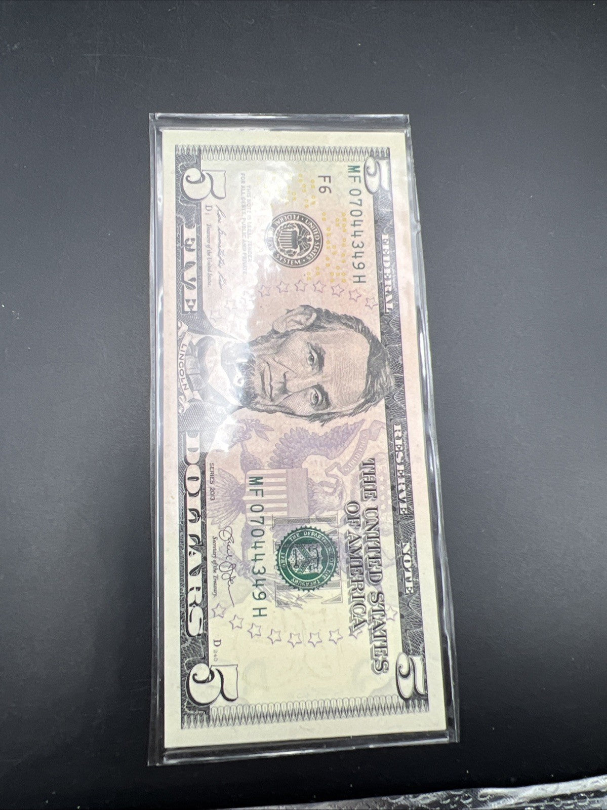 3 Consecutive 2013 $5 FRN Federal Reserve Notes Choice UNC #349