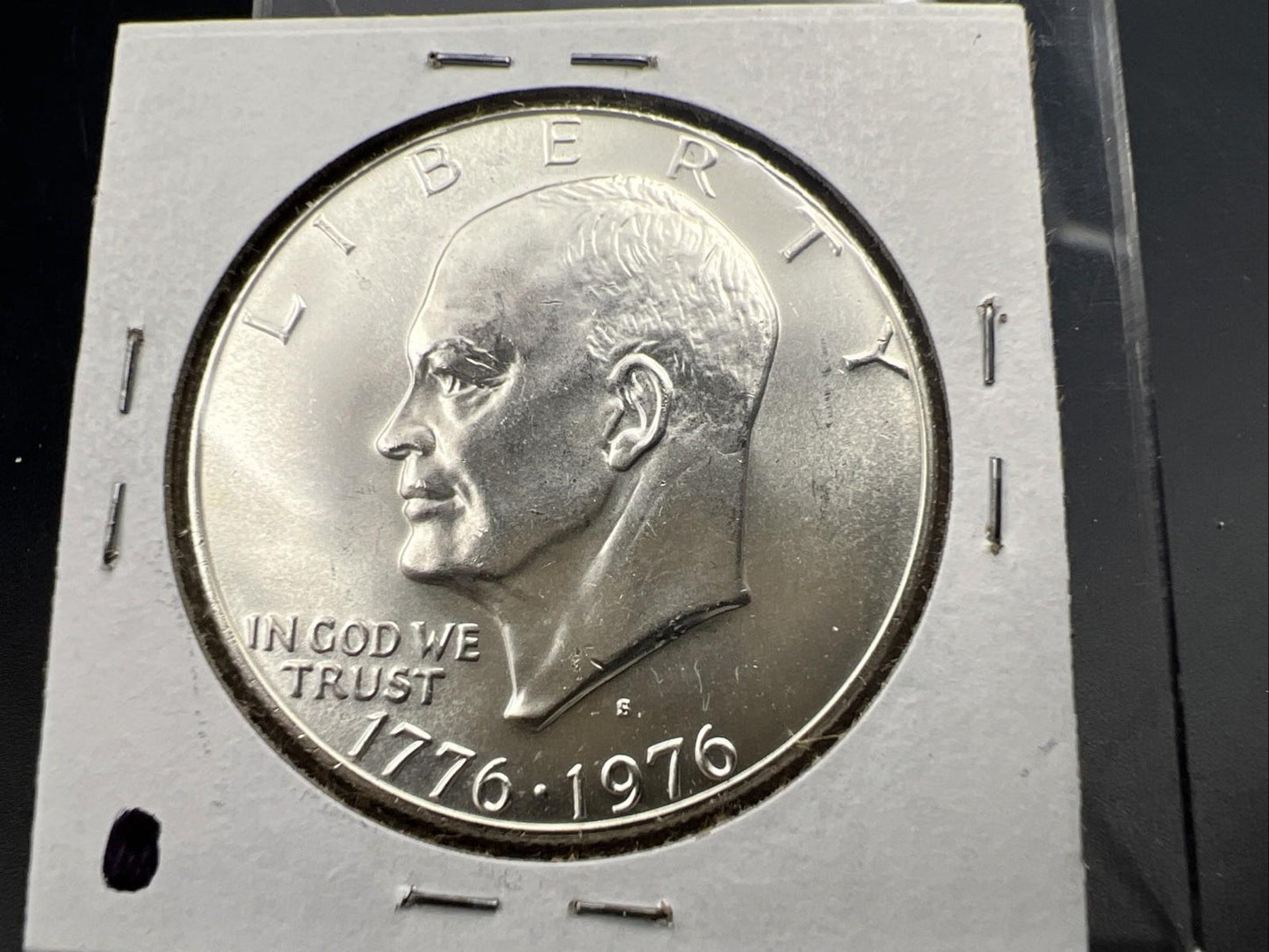 1976 S $1 Ike 40% Silver Bicentennial Eisenhower Dollar Coin Gem BU SKU#A