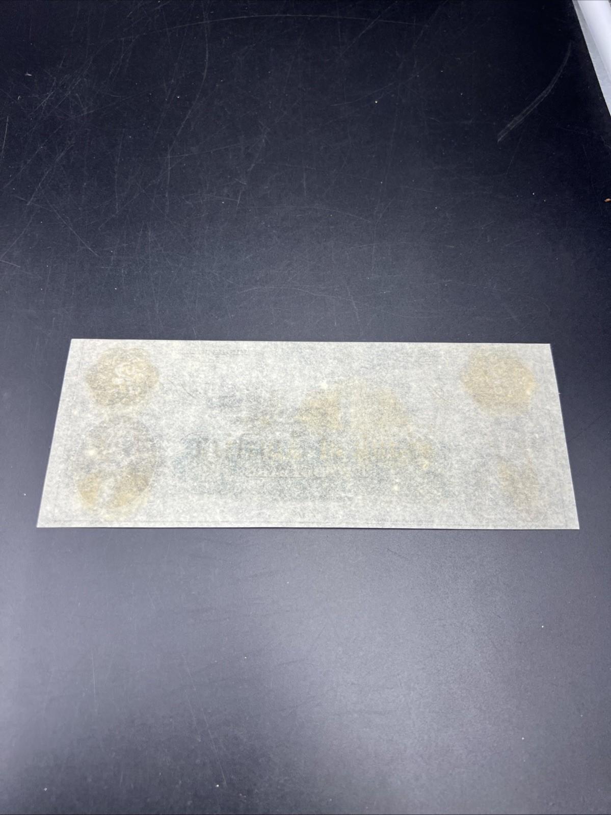 1860 $2 THE BANK OF AMERICA Providence RI OBSOLETE Two Dollar Bill CH UNC EPPQ B