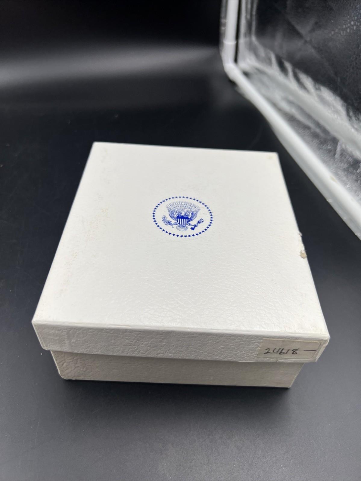 1977 Jimmy Carter Inau Proof Bronze Medal Franklin Mint with Box & Stand SKU#B