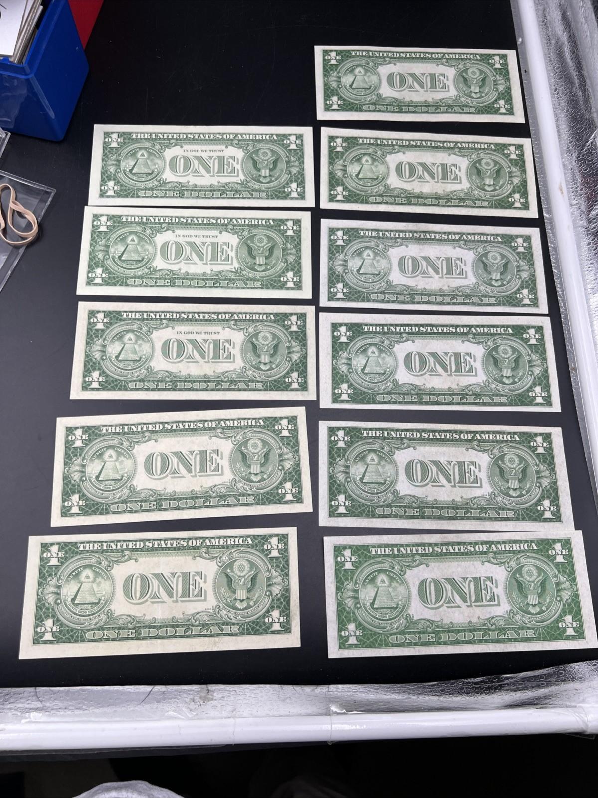 11 Note 1935 1957 Silver Certificate Letter Set CH AU / UNC conditions #298