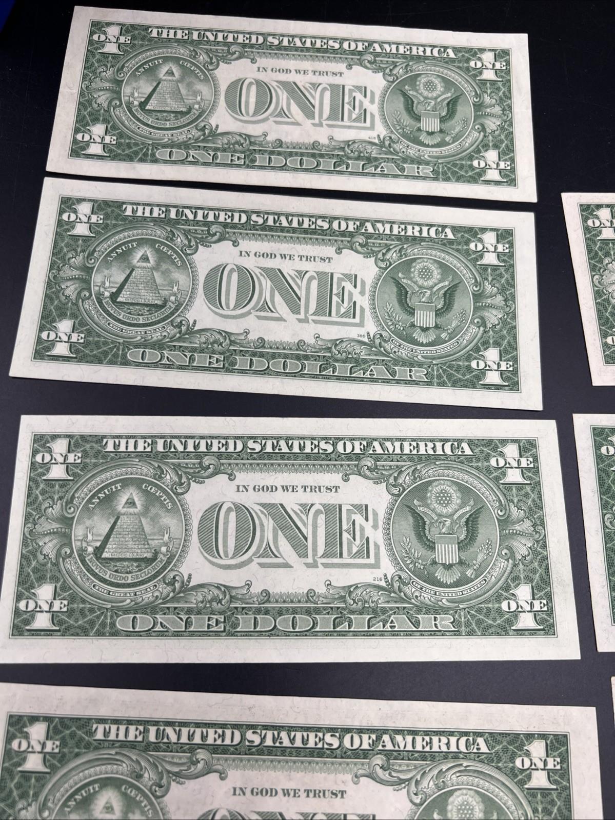 9 Note 1935 1957 Silver Certificate Letter Set XF AU / UNC conditions #103