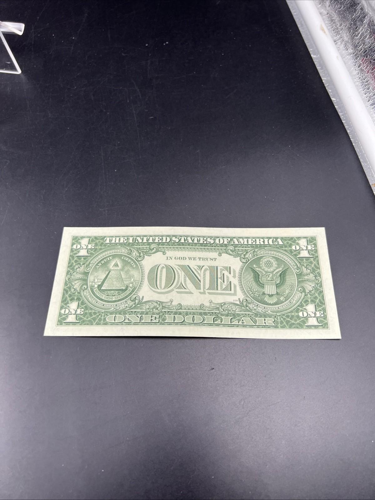 1957 $1 One Dollar US Blue Seal Silver Certificate CH UNC #81