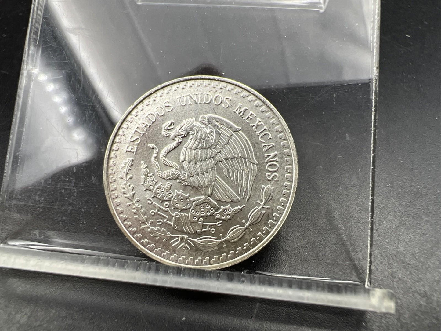 1995 Mo Mexico 1/4 oz Silver Libertad .999 Plata Pura Coin Gem BU UNC