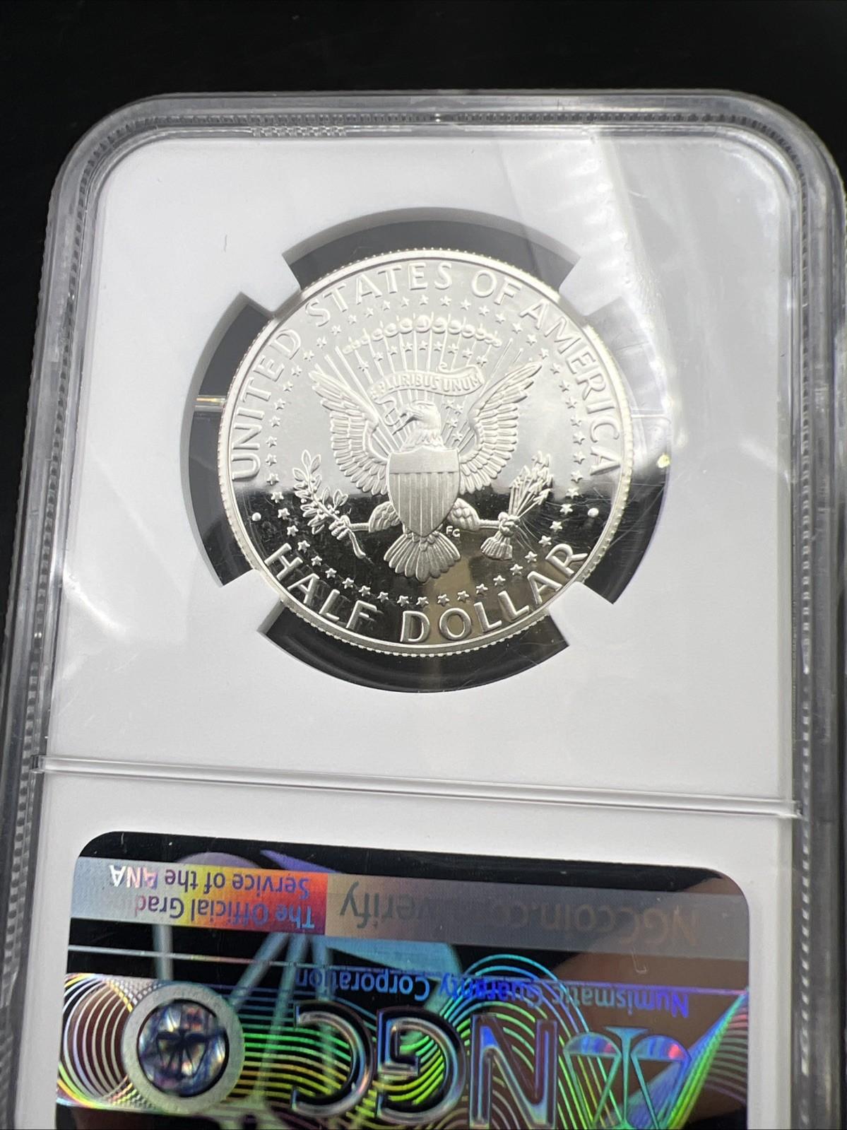 1992 S 50c Kennedy 90% Silver Half Dollar Coin NGC PF69 UCAM Certified #021