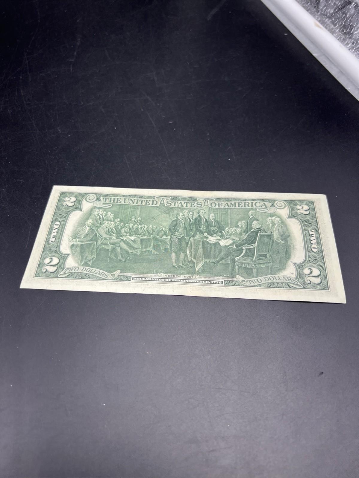 1976 $2 FRN Bicentennial Federal Reserve Note CH UNC #129