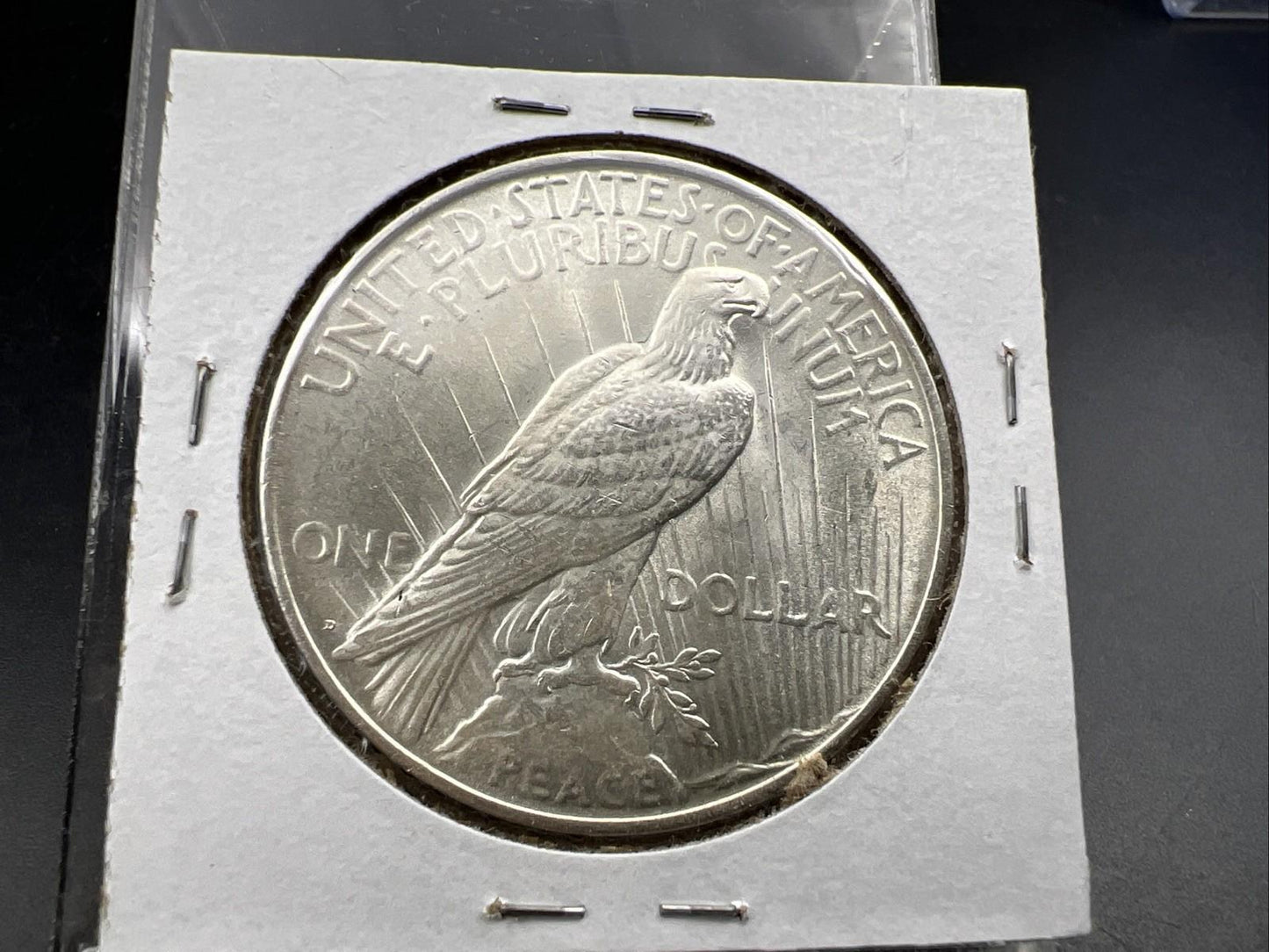 1922 D Peace $1 Dollar Coin Die Cracks Obverse Vam BU UNC