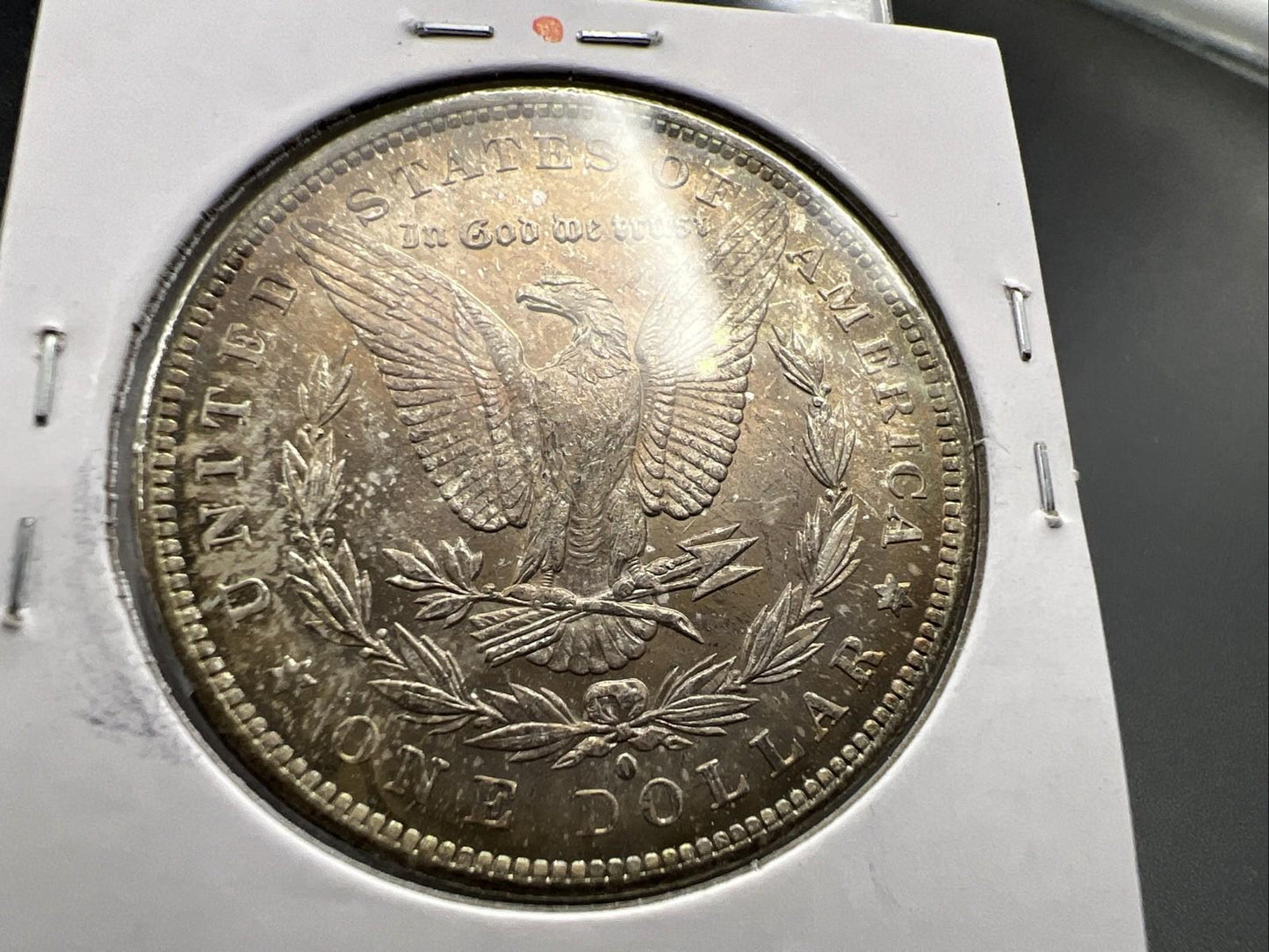 1884 O $1 Morgan Silver Dollar Coin Choice BU UNC PQ Toning Toner SK#A