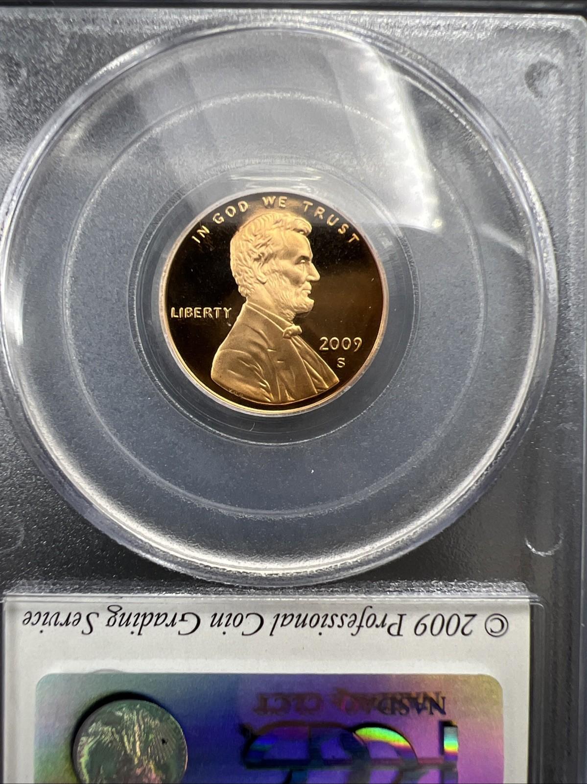 2009 S 1c Lincoln Bicentennial Commemorative Presidency Cent Coin PR69 DCAM PCGS