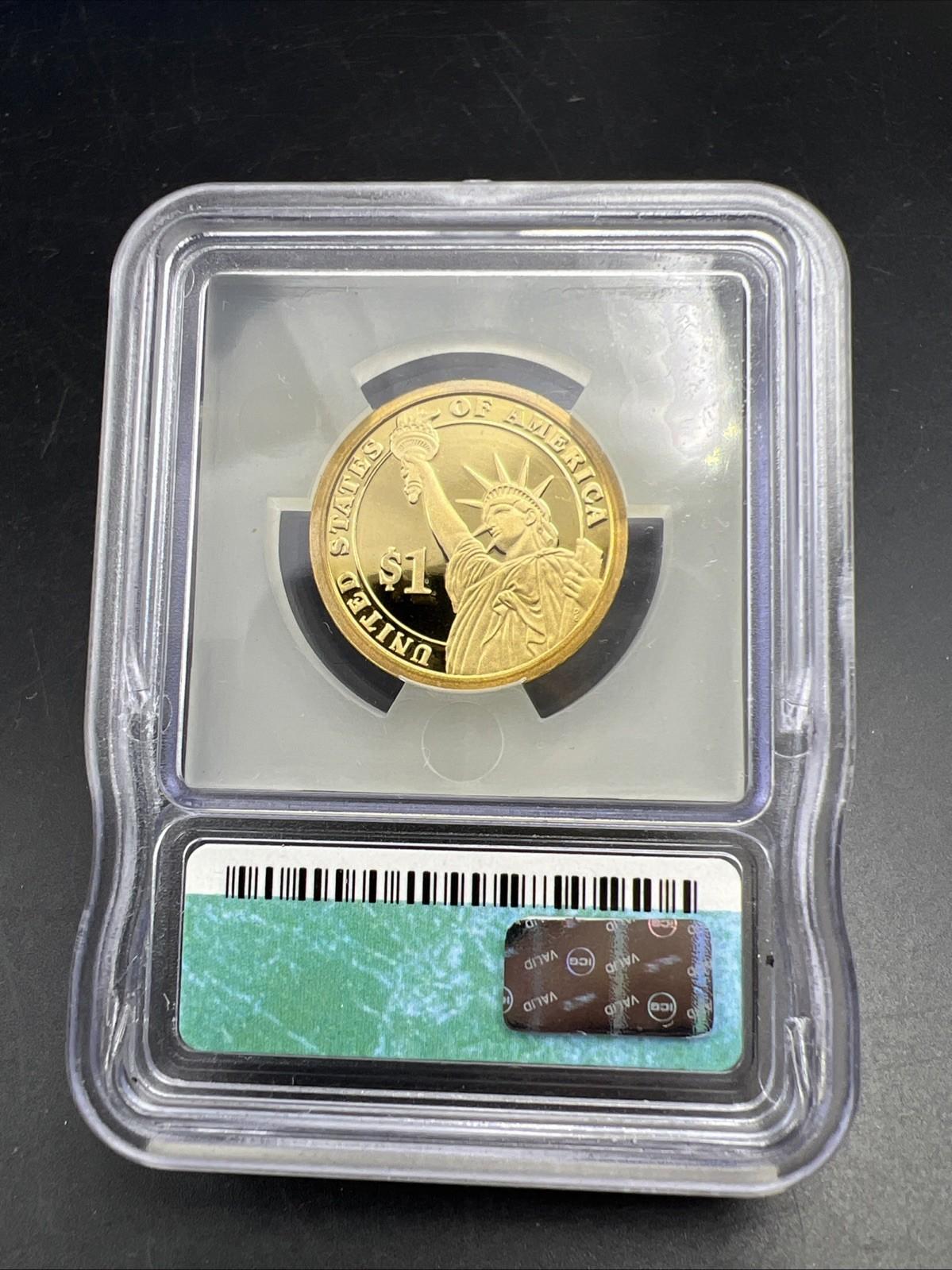 2007 S $1 Thomas Jefferson Presidential Dollar Proof Coin PR70 DCAM ICG #132