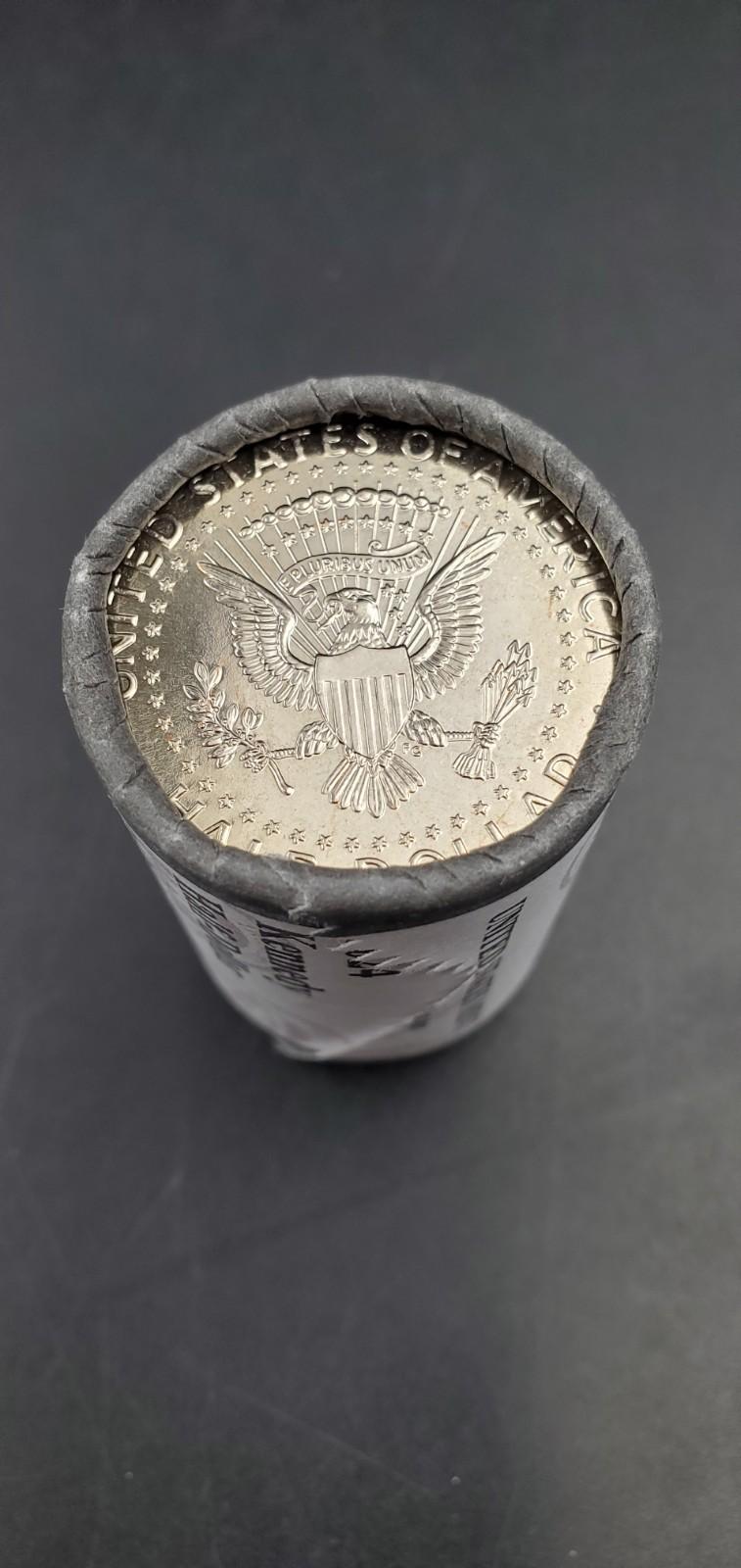 2024 P JFK 50c Kennedy Half Dollar US Mint OBW Roll US 20 Coins BU UNC