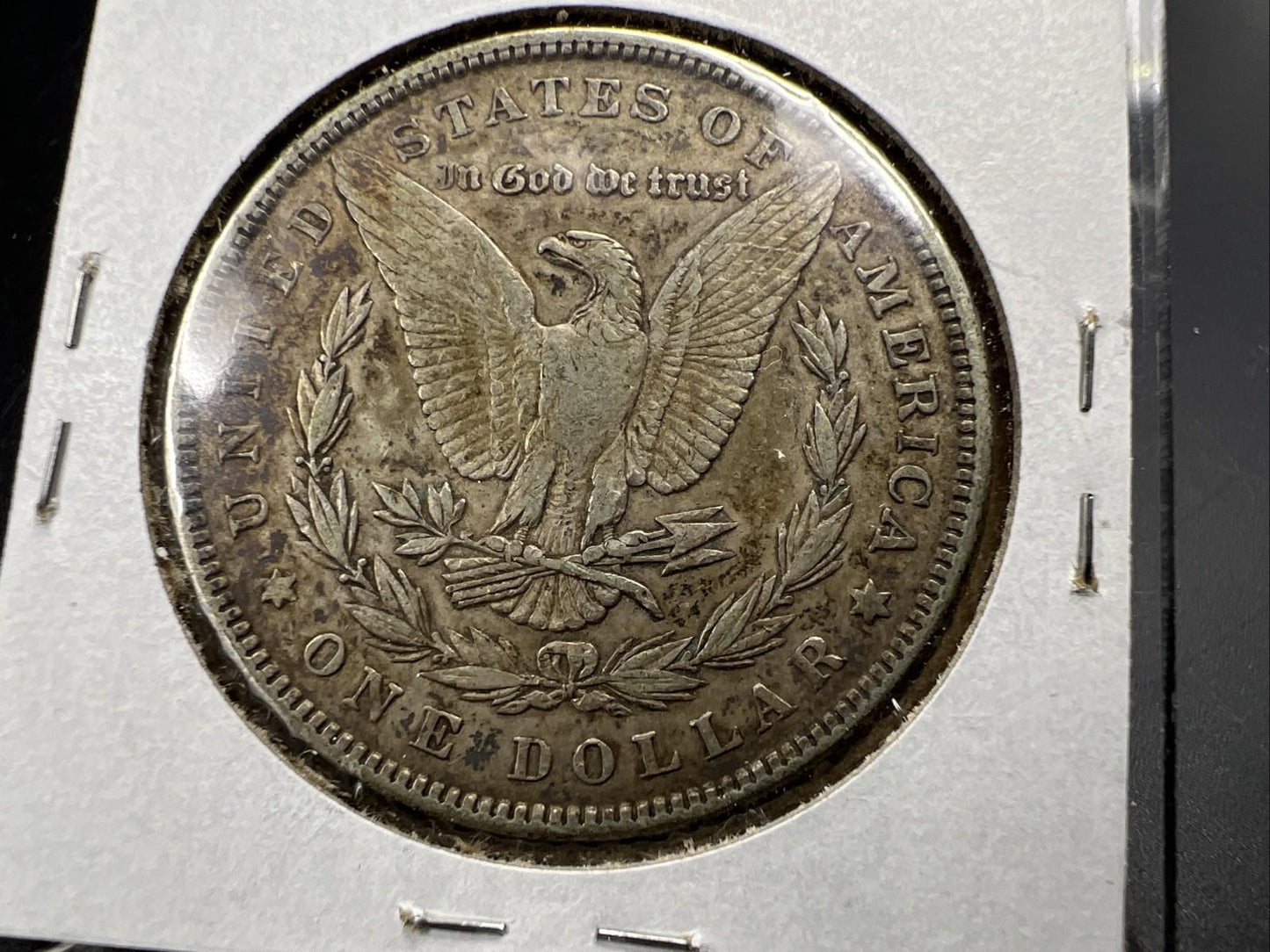 1884 P $1 Morgan Silver Dollar Coin VAM 3 Dot Initials Top 100 CH VF Very Fine