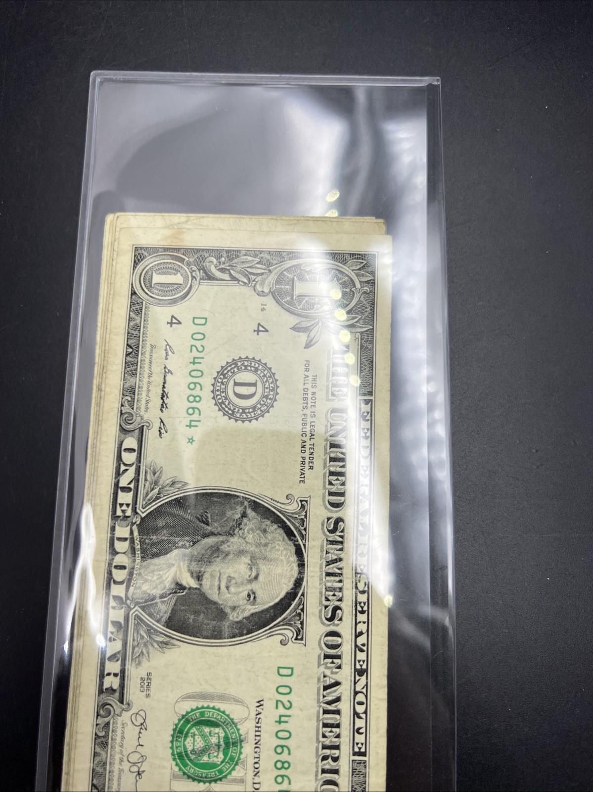 Lot of 12 2013 2017 * Star FRN Federal Reserve Notes G-F Circ Conditions #864