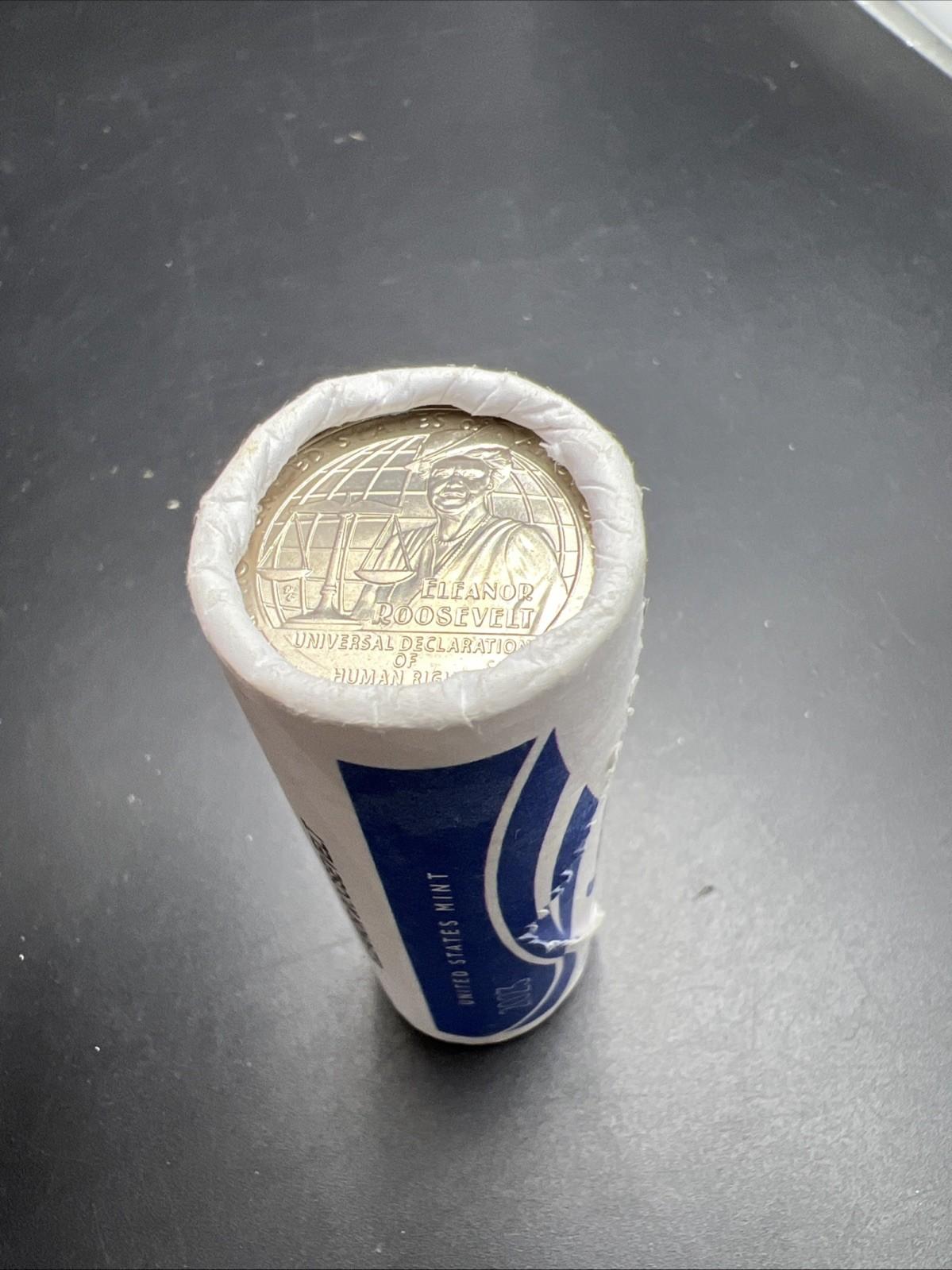 2023 P Elanor Roosevelt Quarter 40 Coin BU UNC Roll US Mint Certified