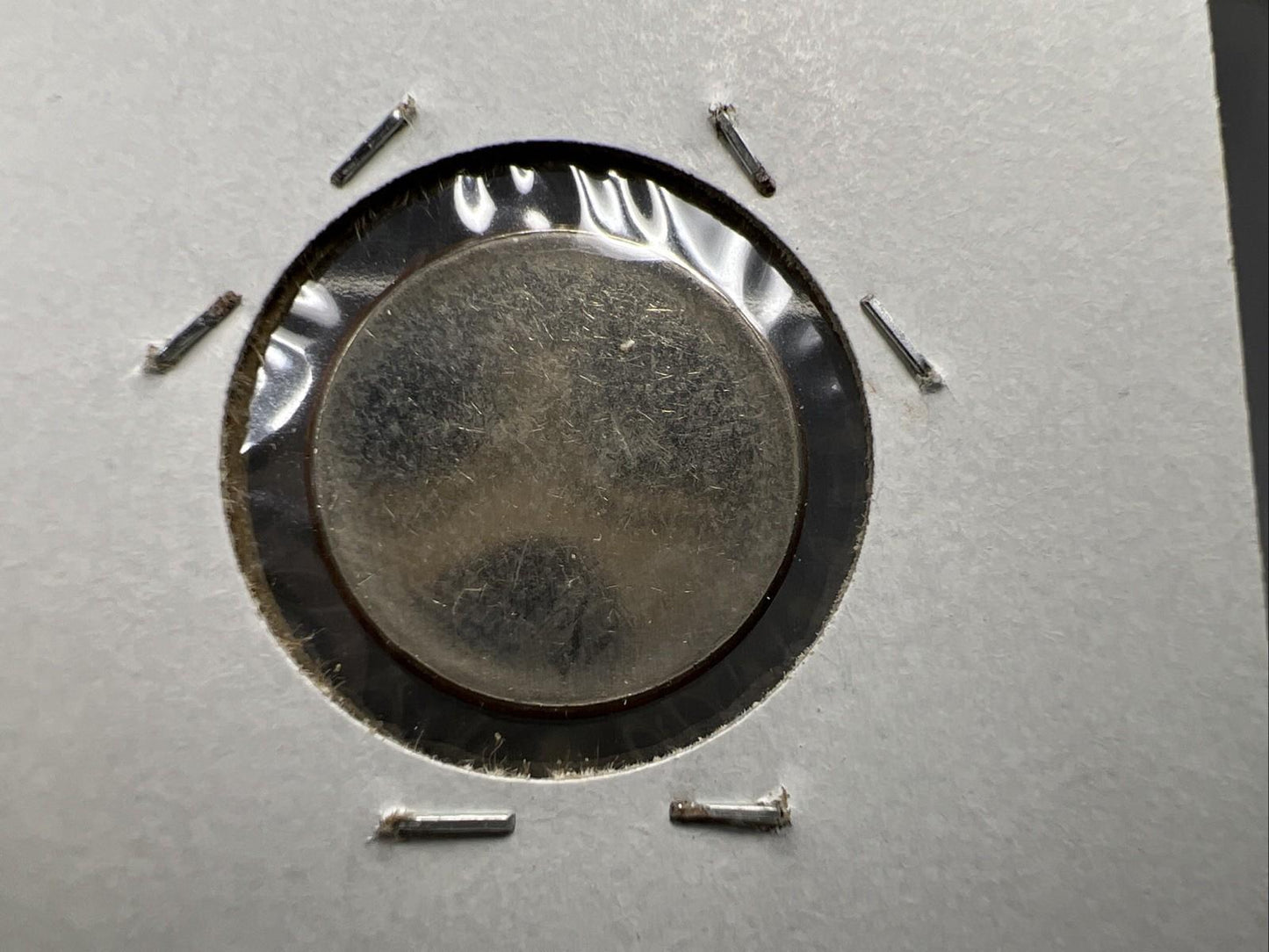 Plank Copper Nickel US United States Dime Size Planchet Blank UNC